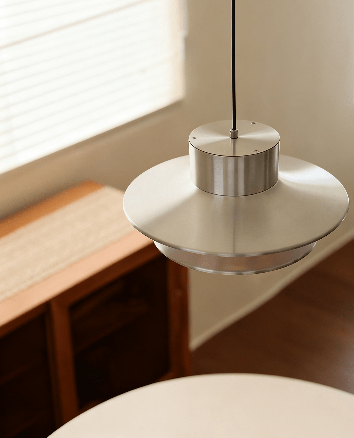Caelith Suspension Moderne en Chrome
