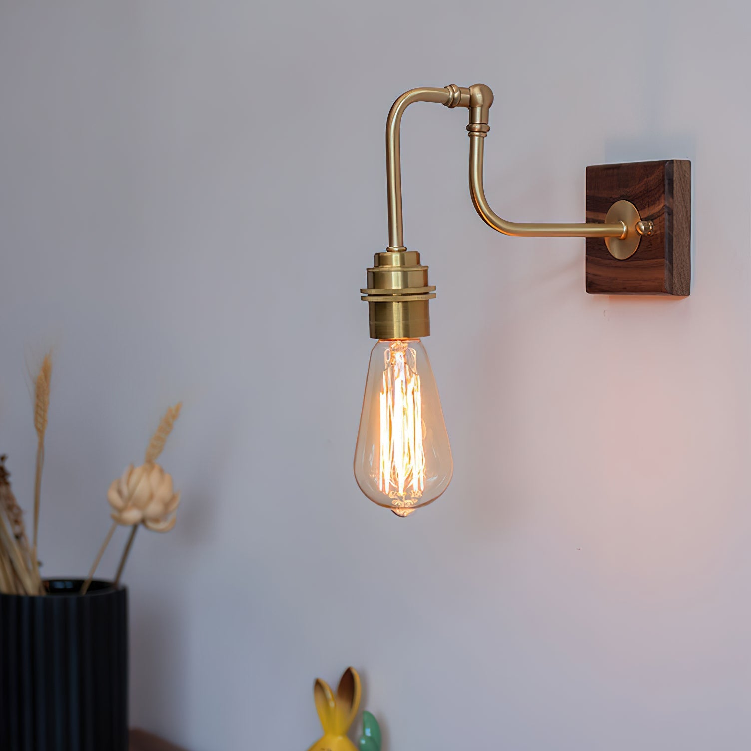 Calin Wall Light Industrial Rustic - Letslighting
