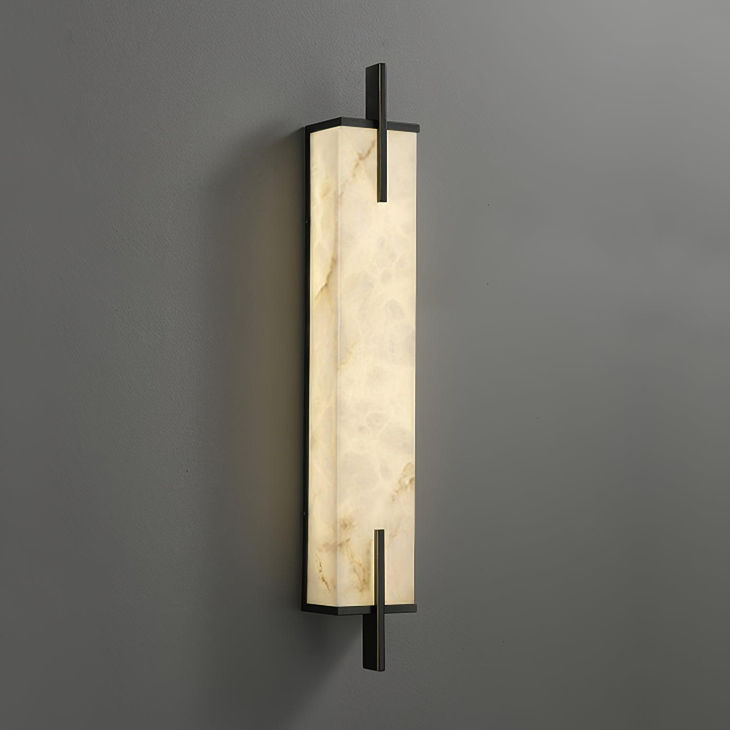 Aurcarir Rectangular Alabaster Wall Light - Letslighting
