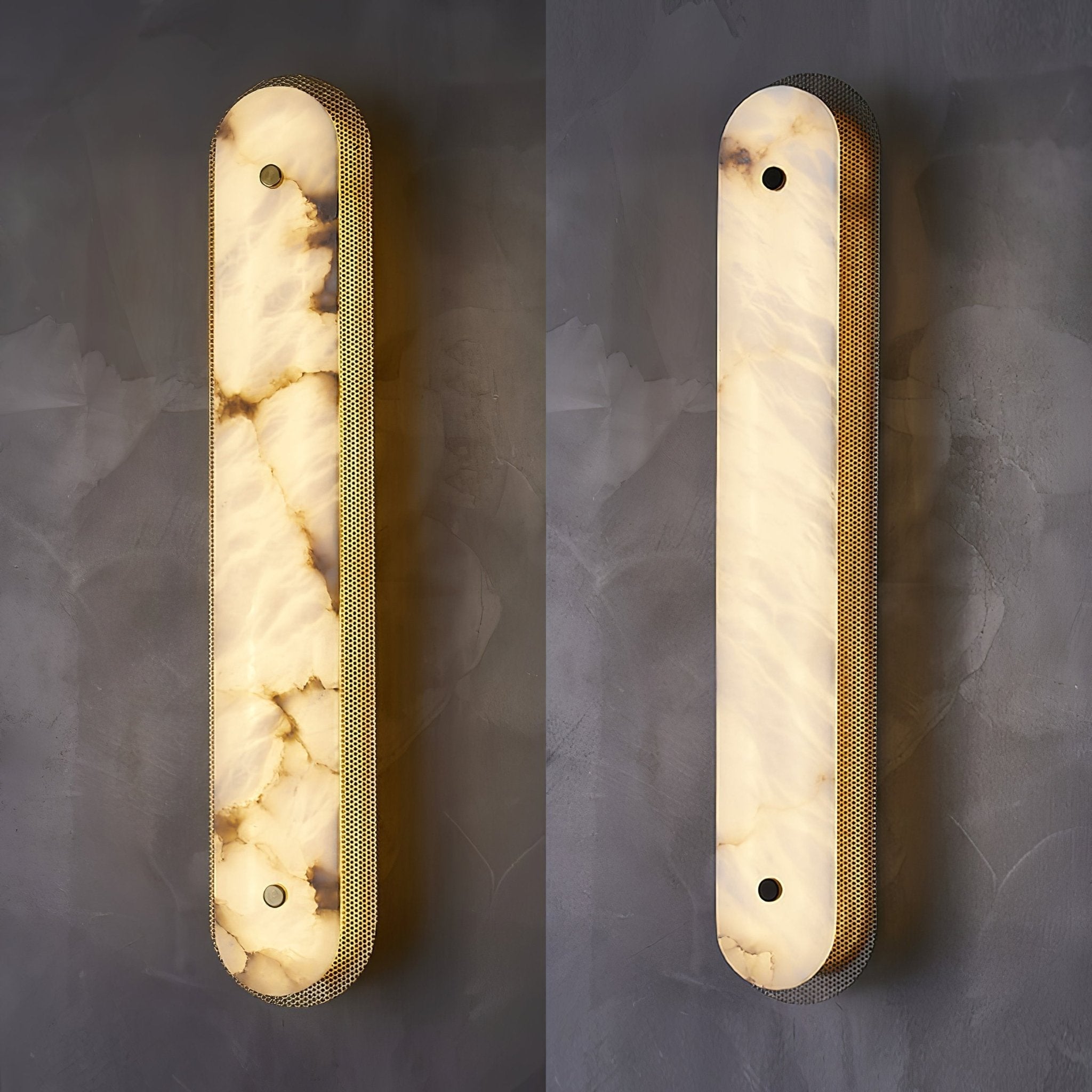 Erthee Linear Alabaster Wall Light - Letslighting