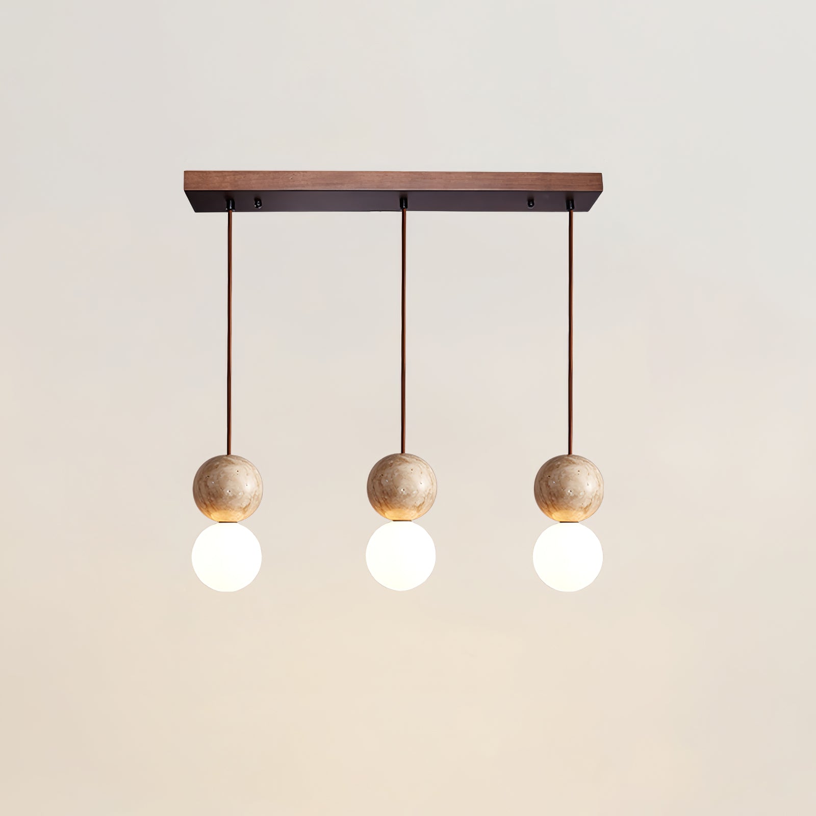 Luna Travertine Pendant Light - Letslighting