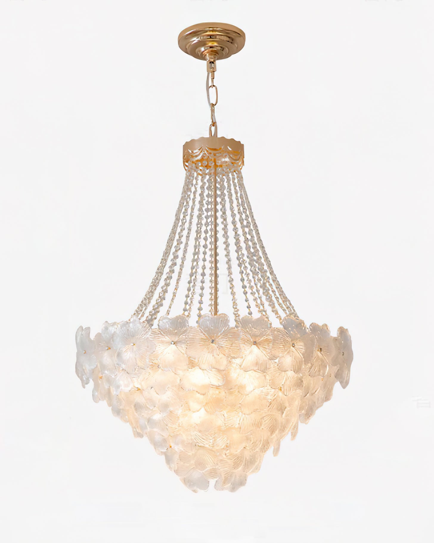 Campina Chandelier Crystal Flower Tiered - Letslighting