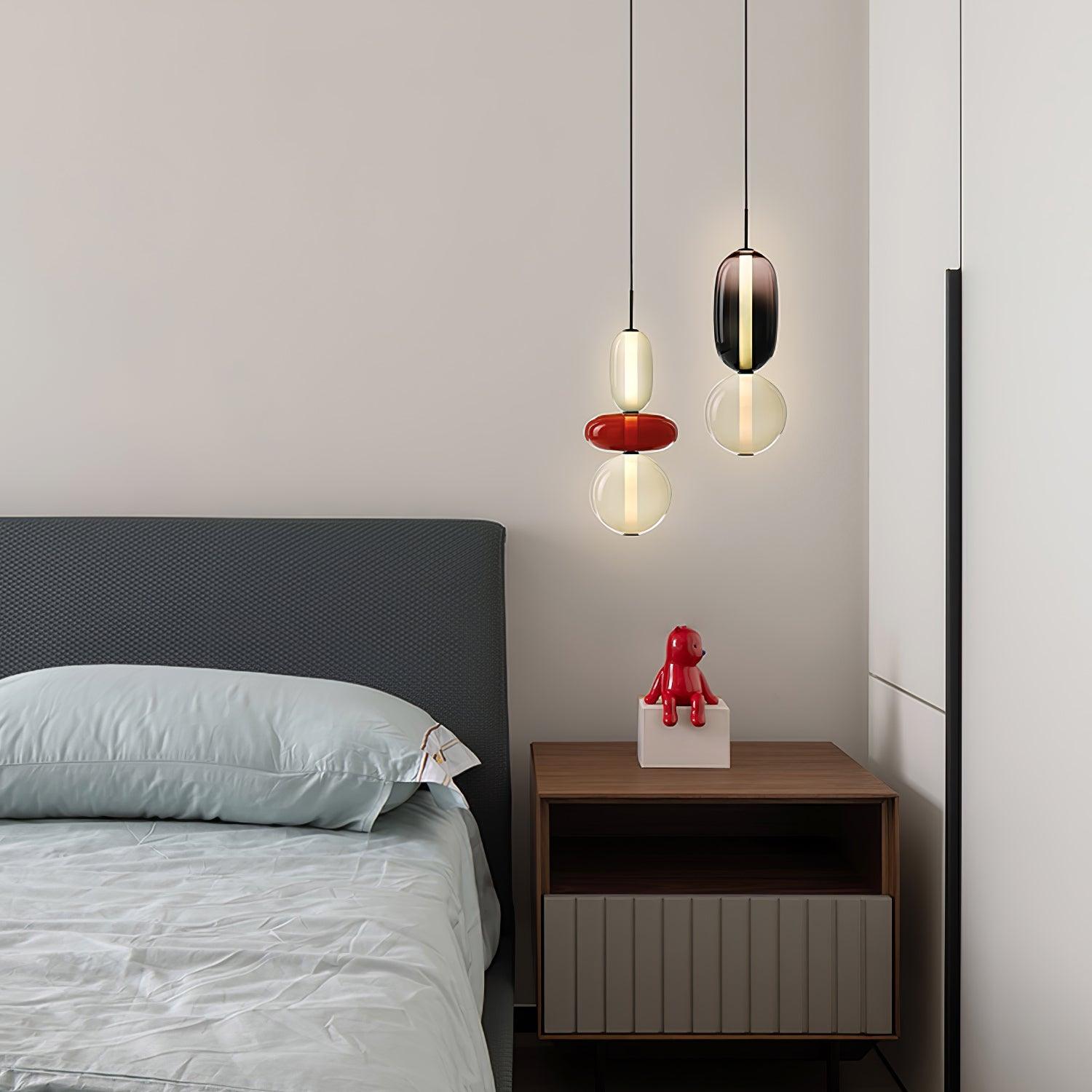 Candied Glass Combo Pendant Light - Blowlighting