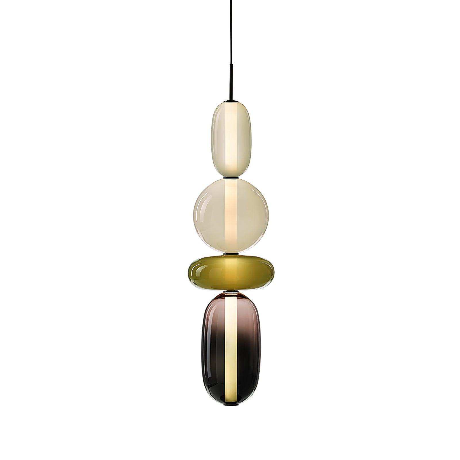 Candied Glass Combo Pendant Light - Blowlighting