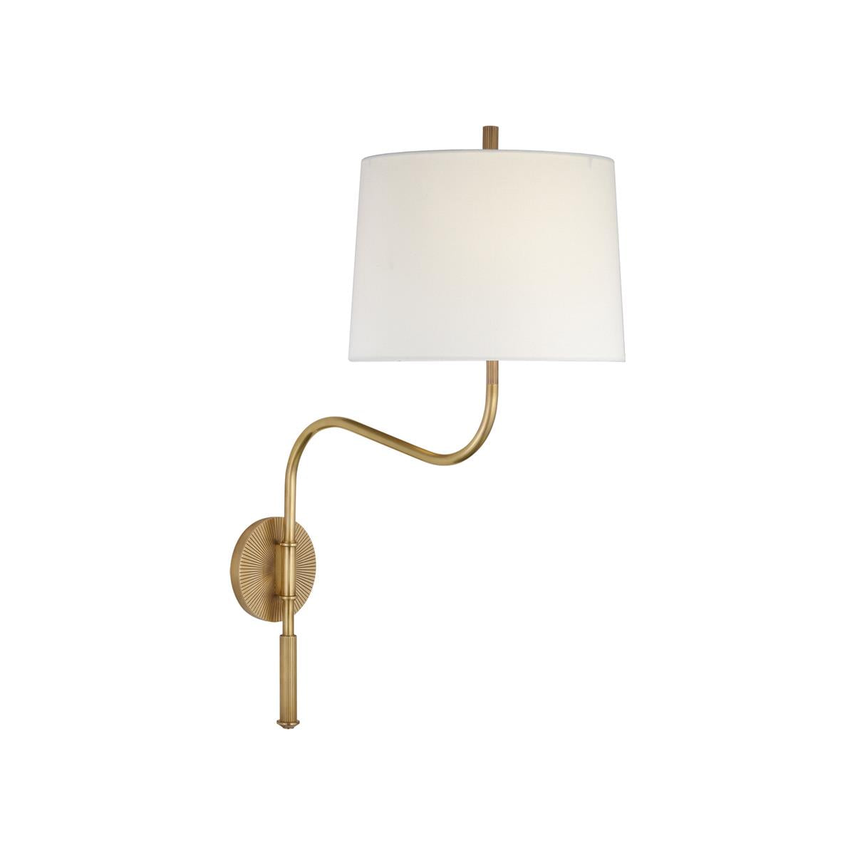 Terra Modern Minimalist Fabric Metal Sconce Wall Lamp - Lamp Copper