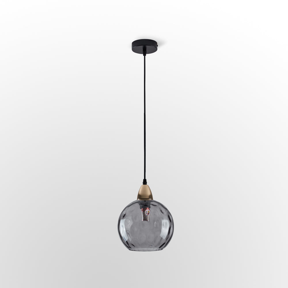 Valentina Suspension Boule Moderne Verre Rouge/Vert/Bleu Salon