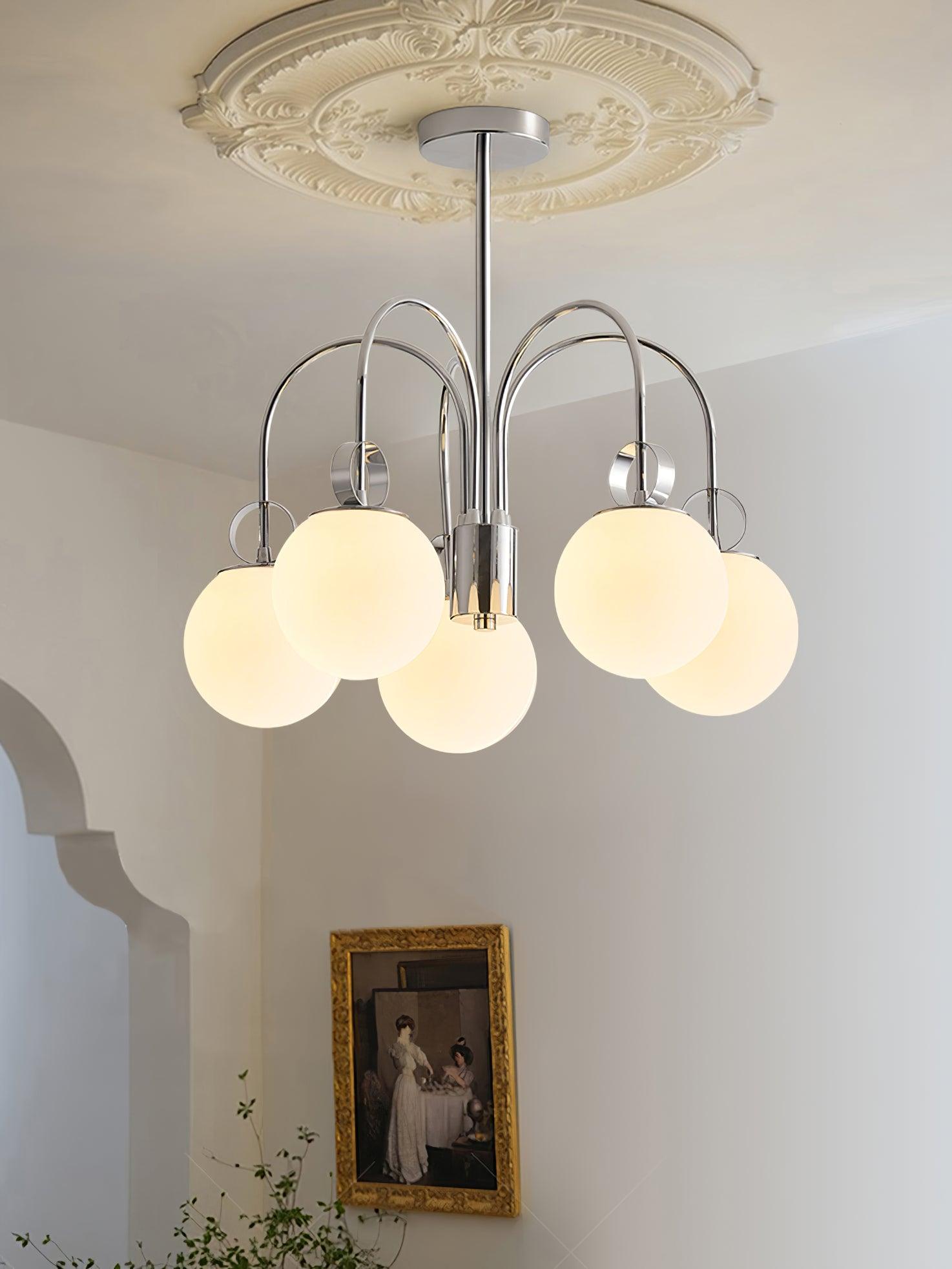 Ishaos Elegance Nordic Collection Metal Chandelier - Blowlighting