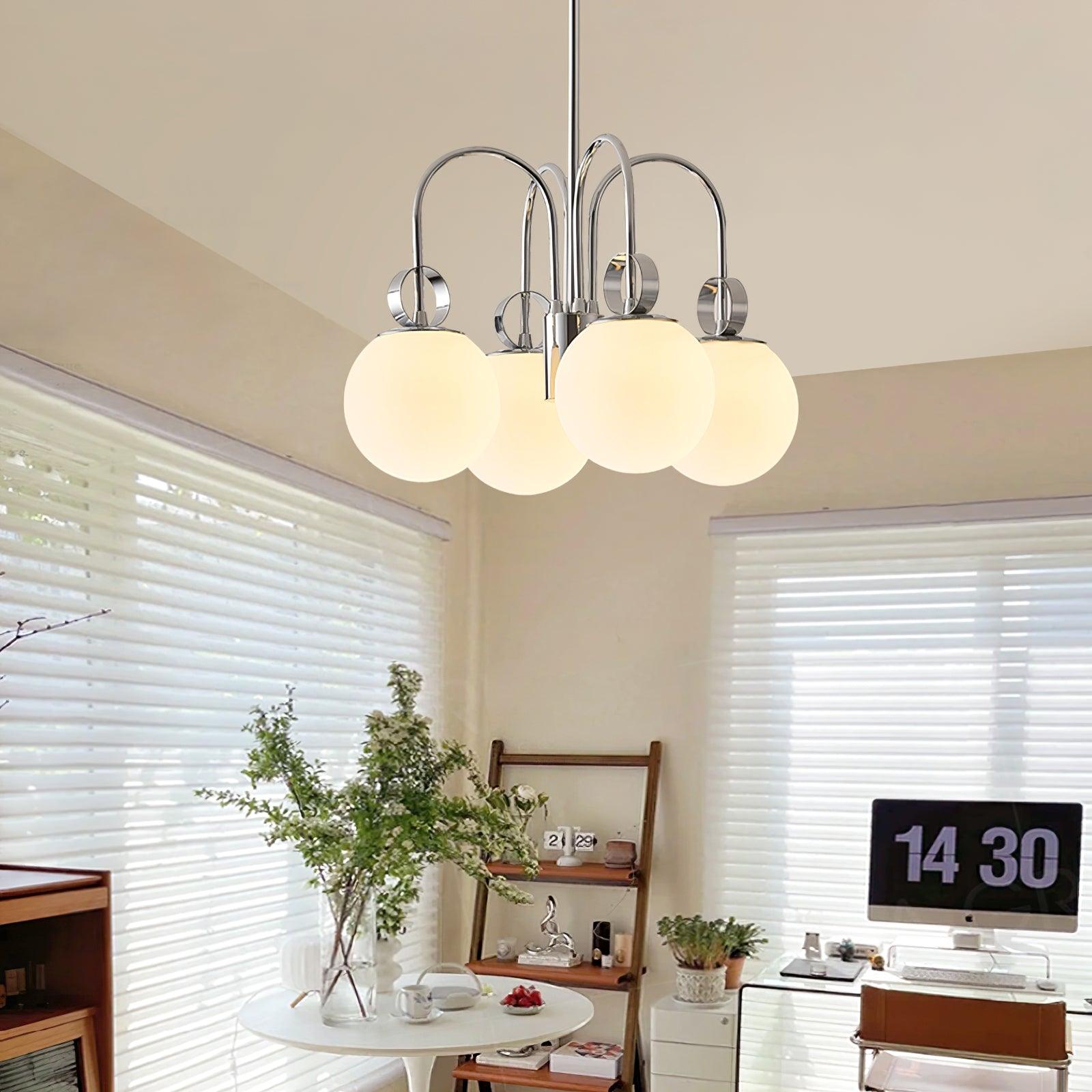 Ishaos Elegance Nordic Collection Metal Chandelier - Blowlighting