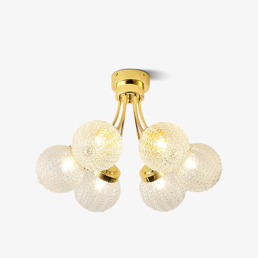 Carved Glass Ceiling Lamp - Blowlighting