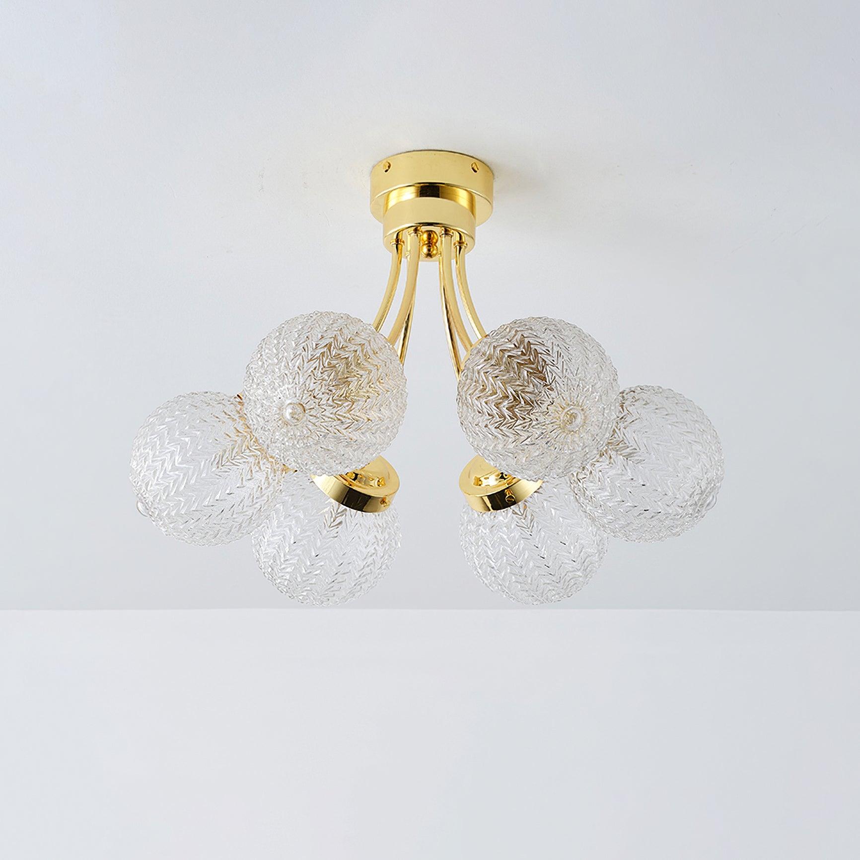 Carved Glass Ceiling Lamp - Blowlighting