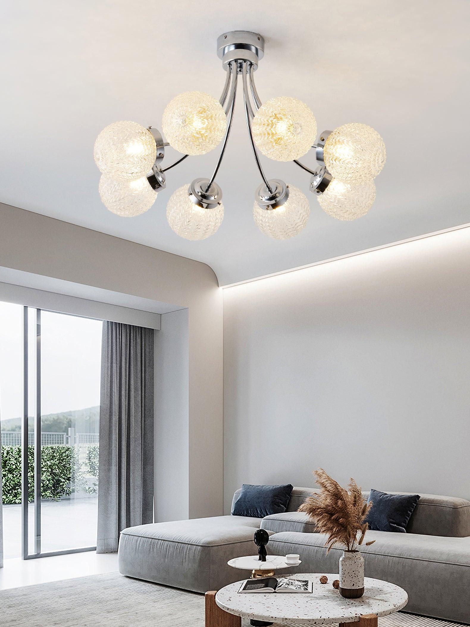 Carved Glass Ceiling Lamp - Blowlighting