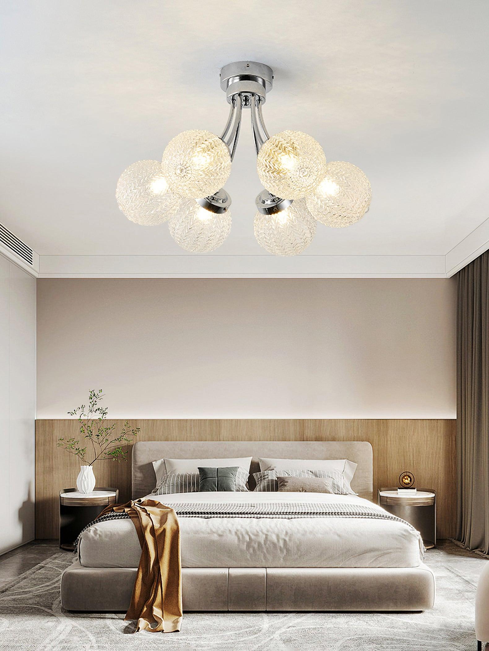 Carved Glass Ceiling Lamp - Blowlighting