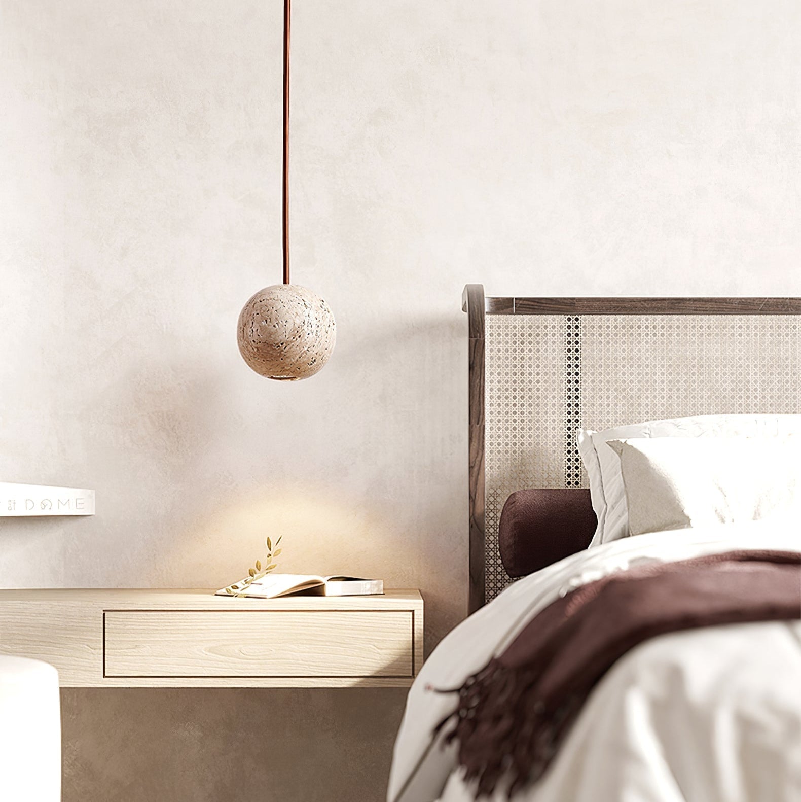 Trio Travertine Pendant Light - Letslighting