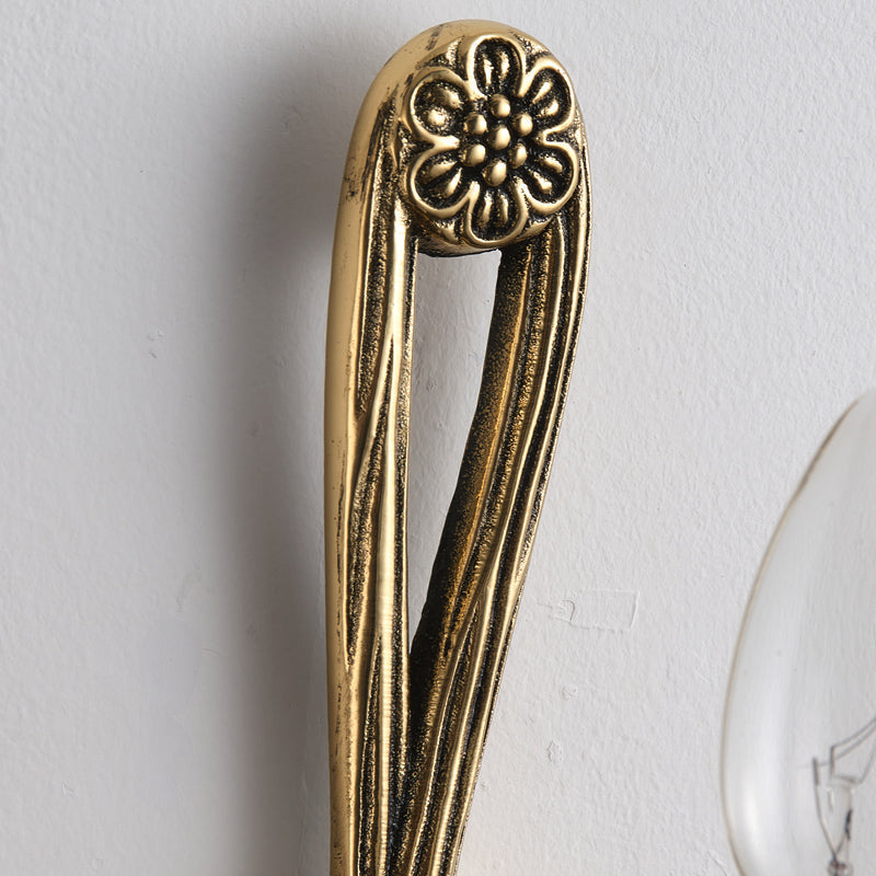 Juno Vintage Industrial Brass Metal Sconce Wall Lamp - Lamp Copper