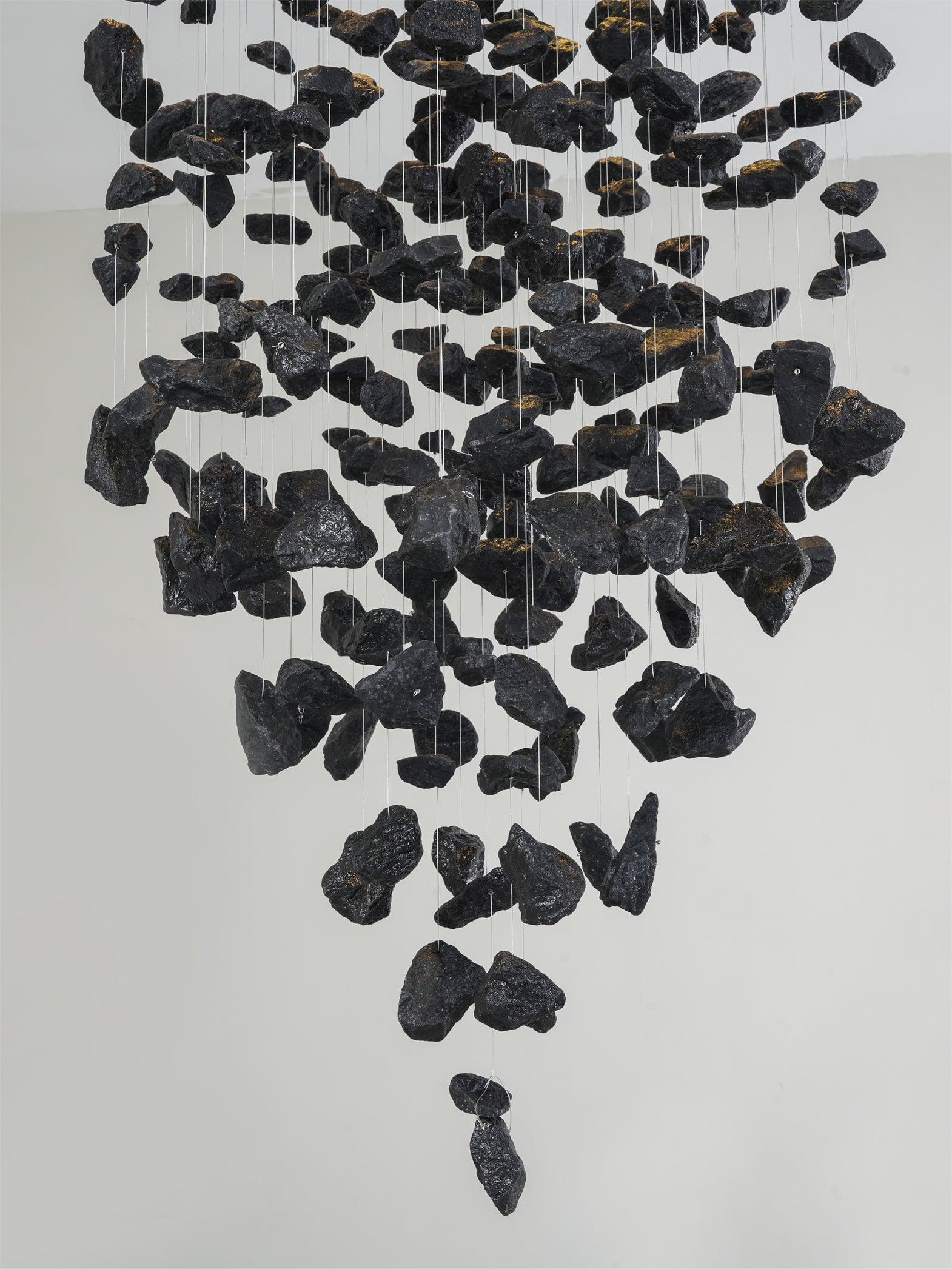 Black Stones Chandeliers - Blowlighting