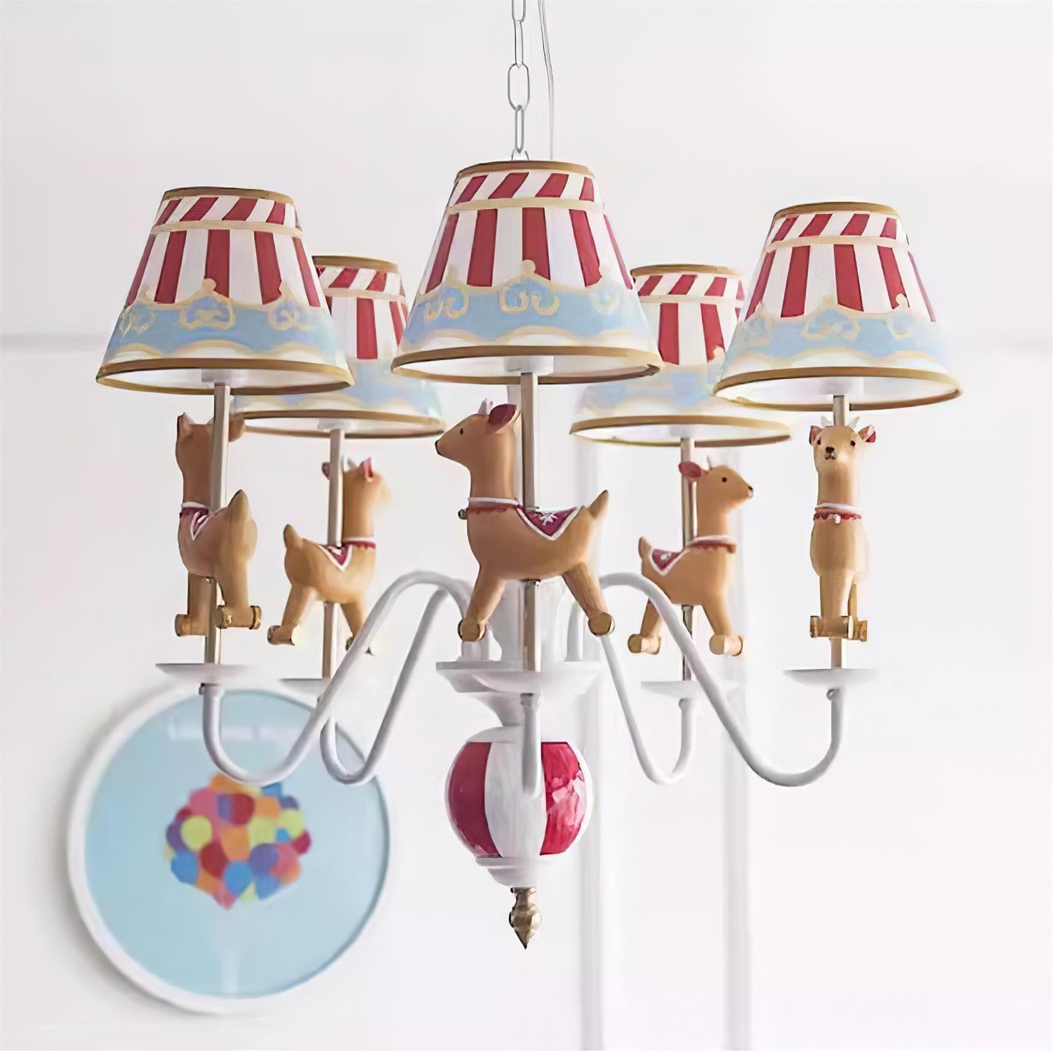 Delfio Carousel Chandelier - Letslighting