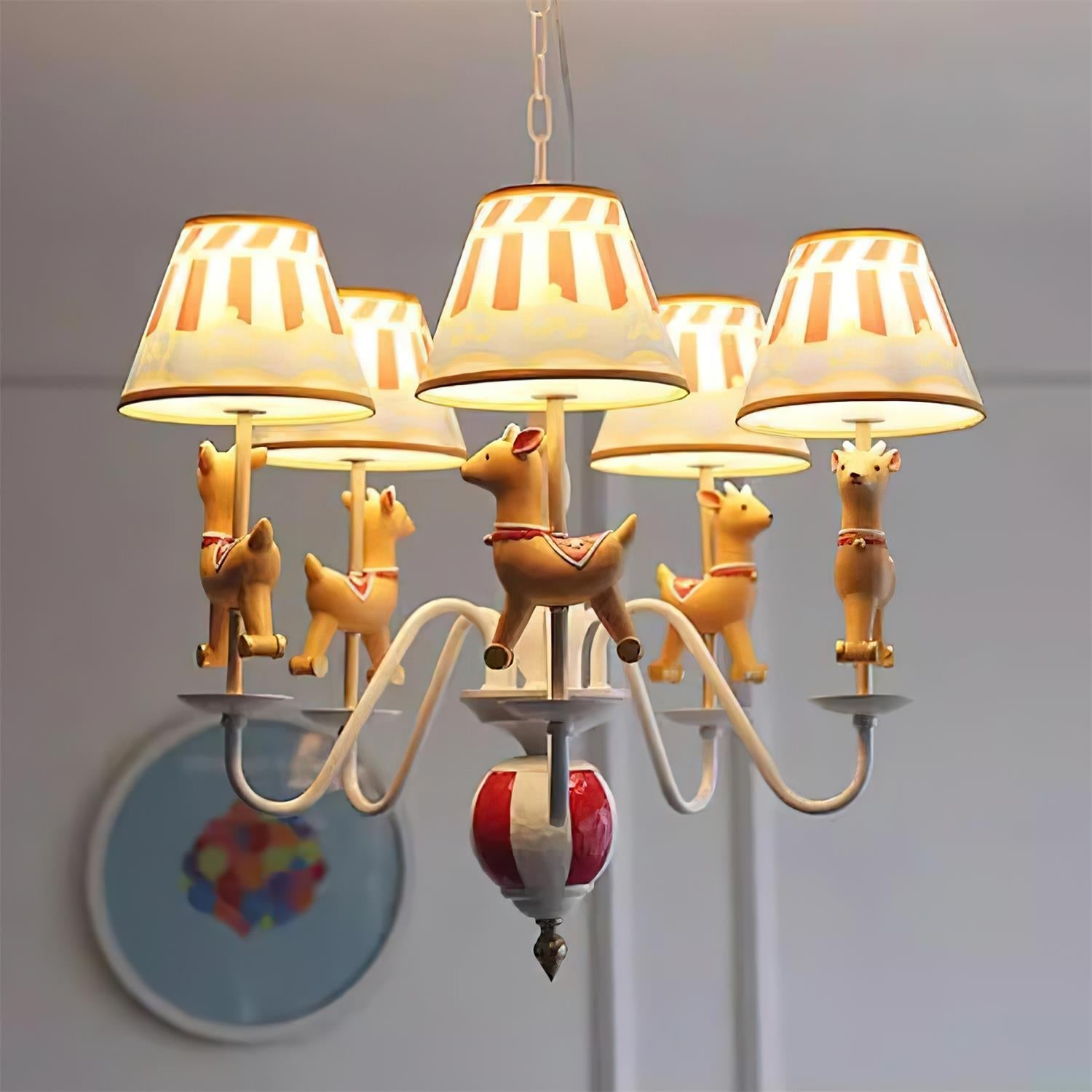 Delfio Carousel Chandelier - Letslighting