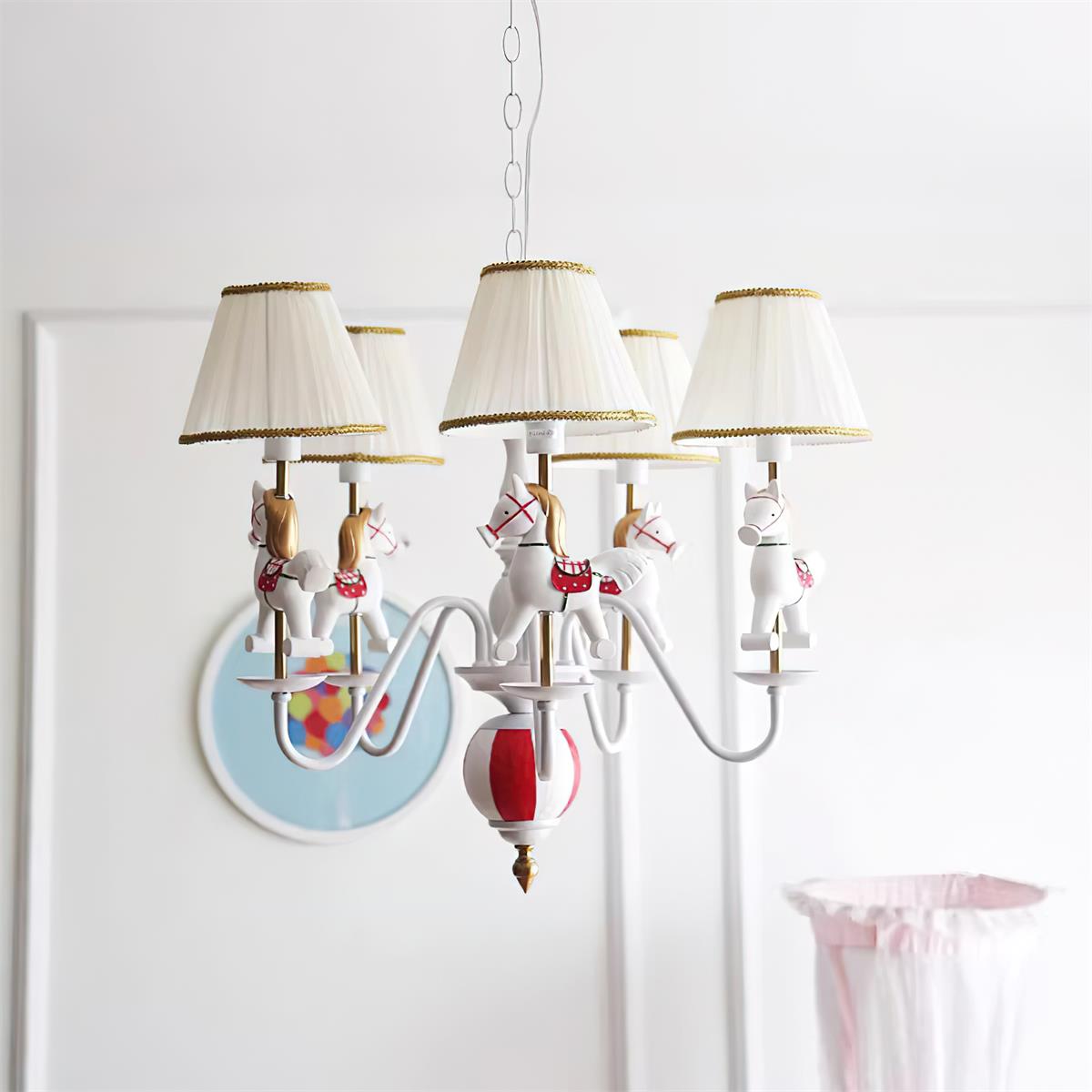 Delfio Carousel Chandelier - Letslighting