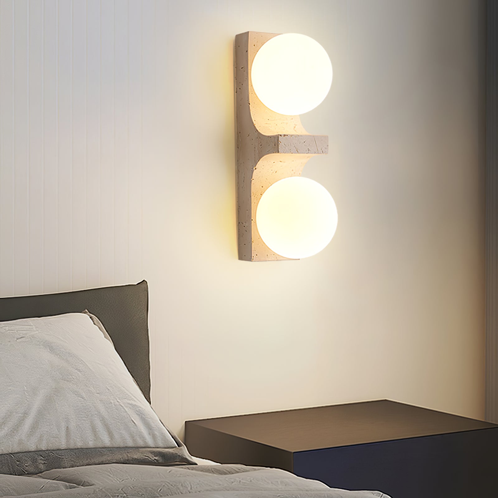 Umiren Travertine Wall Light - Letslighting