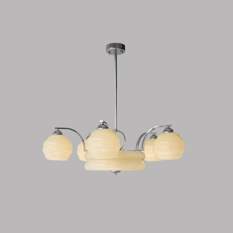 Valentina Luxueux Suspension Métal Verre Chambre à Coucher Salon