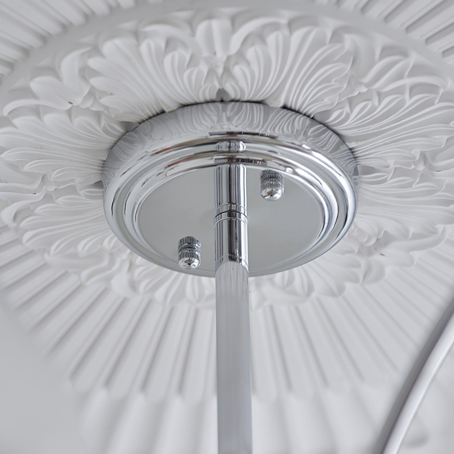 Claudia Flowers Chandelier Vintage Floral Elegance - Letslighting
