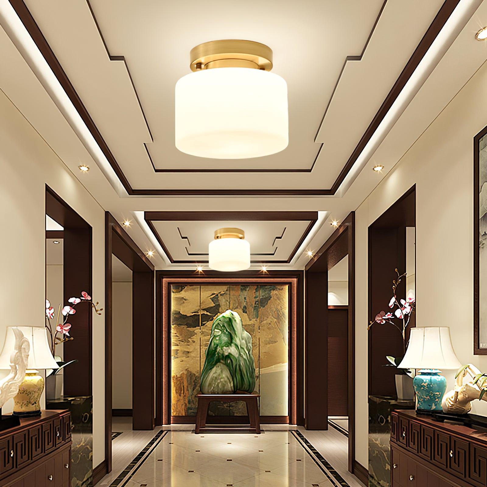 Clinio Flush Mount Ceiling Light - Blowlighting