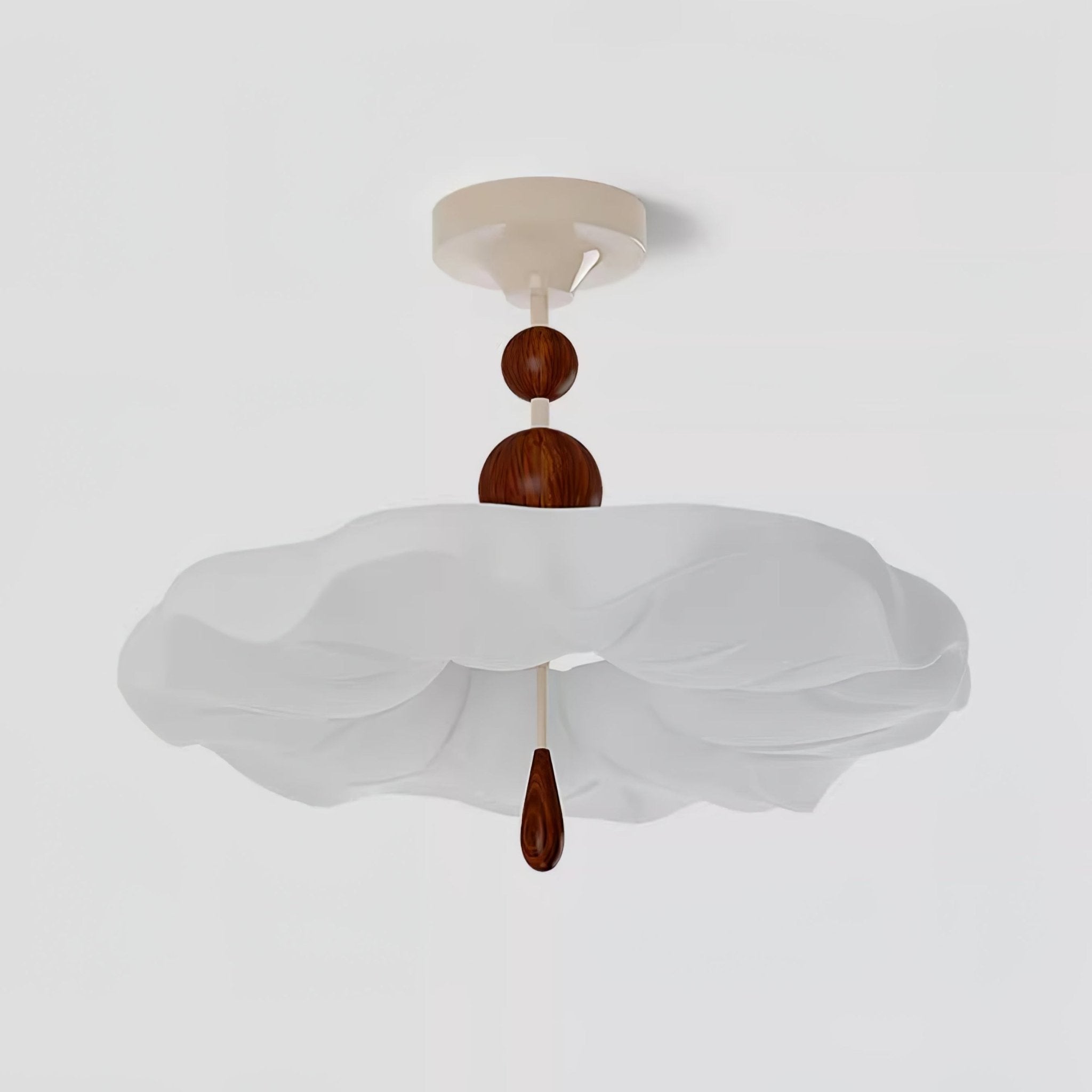 Cloudora Bloom Fleur Métal Plastique Plafonnier Lumière