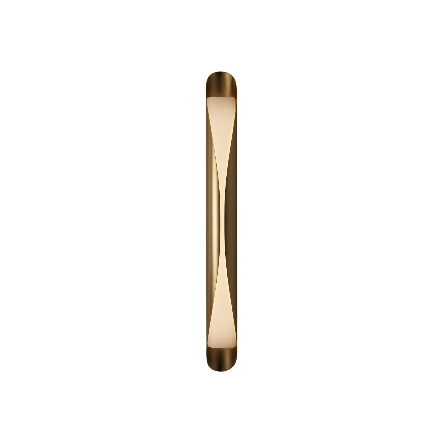 Jolt Modern Minimalist Copper Metal Acrylic Wall Lamp - Lamp Copper