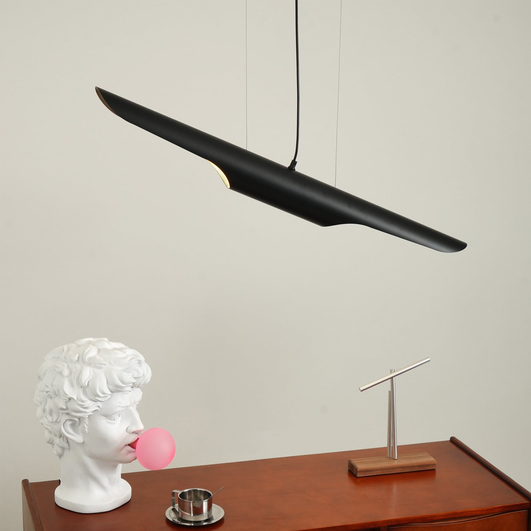 Coltrane Pipe Pendant Lights - Blowlighting