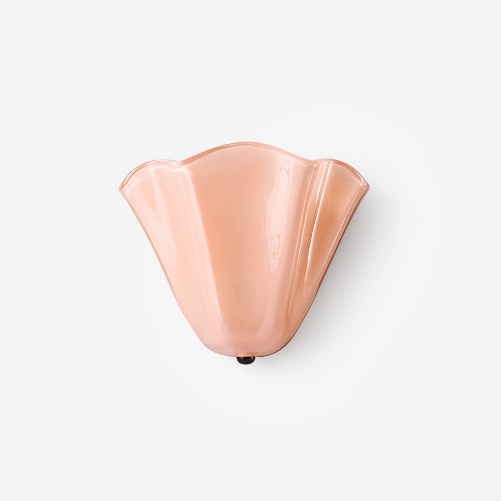 Corala Wall Lamp Fan-Shaped Pastel Glass - Letslighting