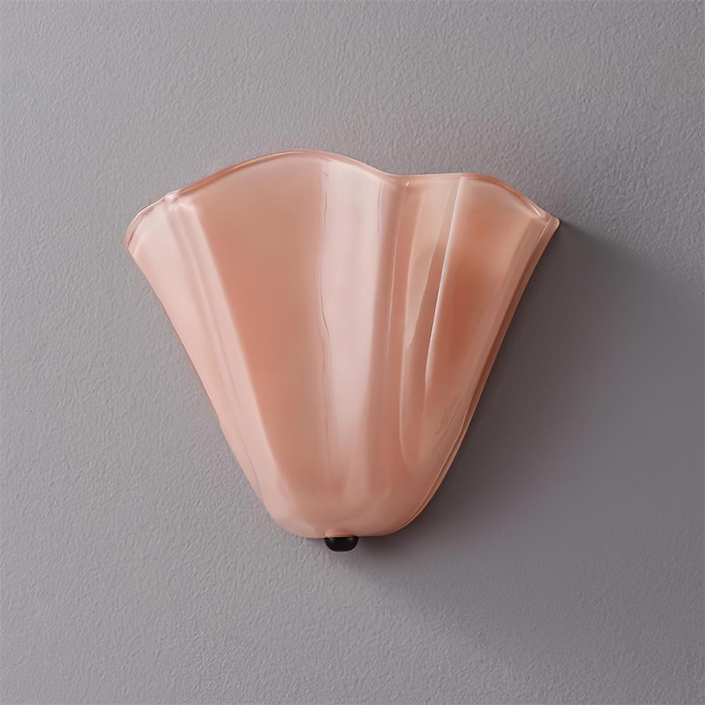 Corala Wall Lamp Fan-Shaped Pastel Glass - Letslighting