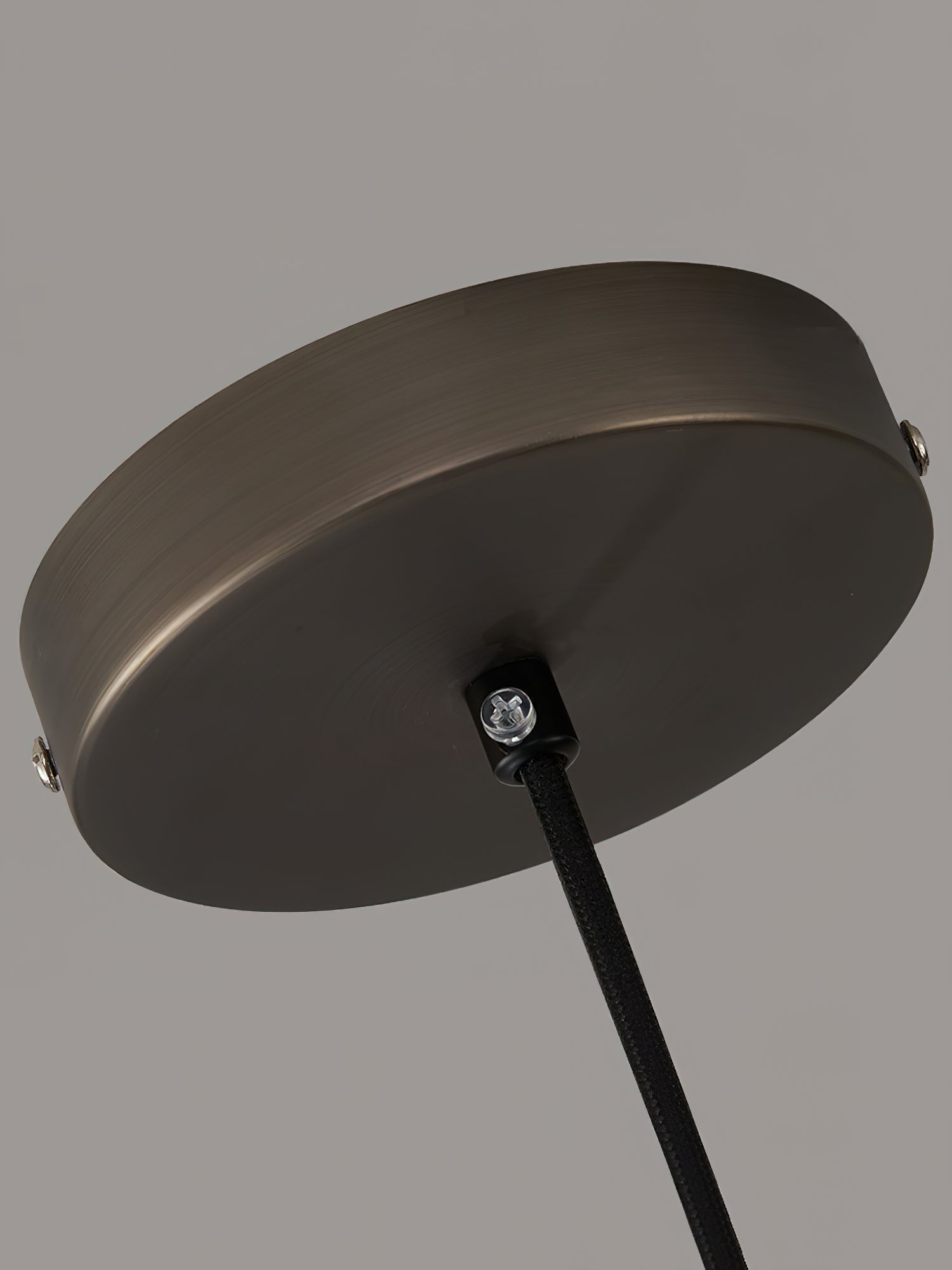 Jewel Modern Minimalist Brass Metal Alabaster Pendant Light - Lamp Copper