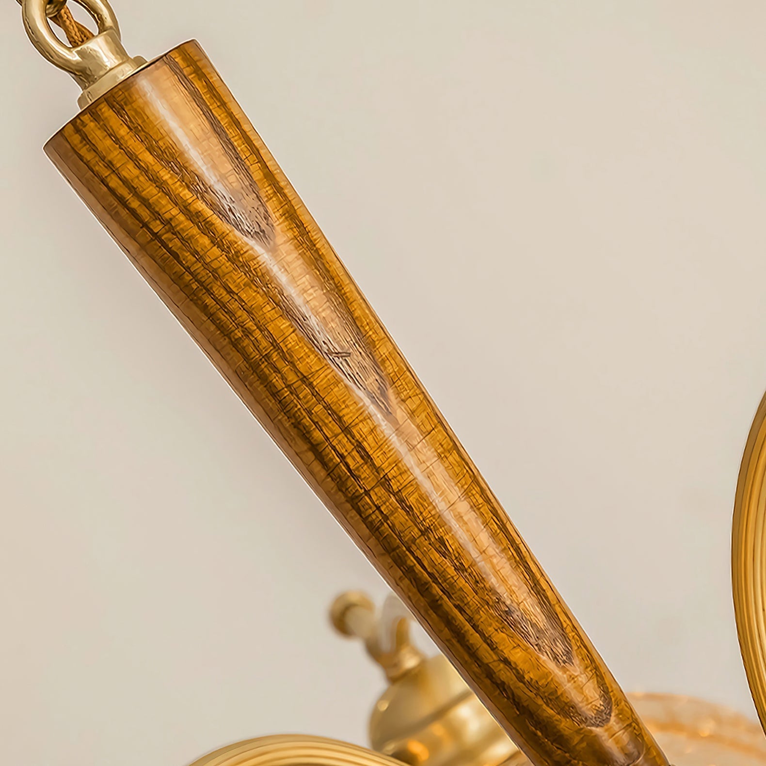 Ogle Individual Creativity Flower Metal Glass Chandelier - Lamp Copper