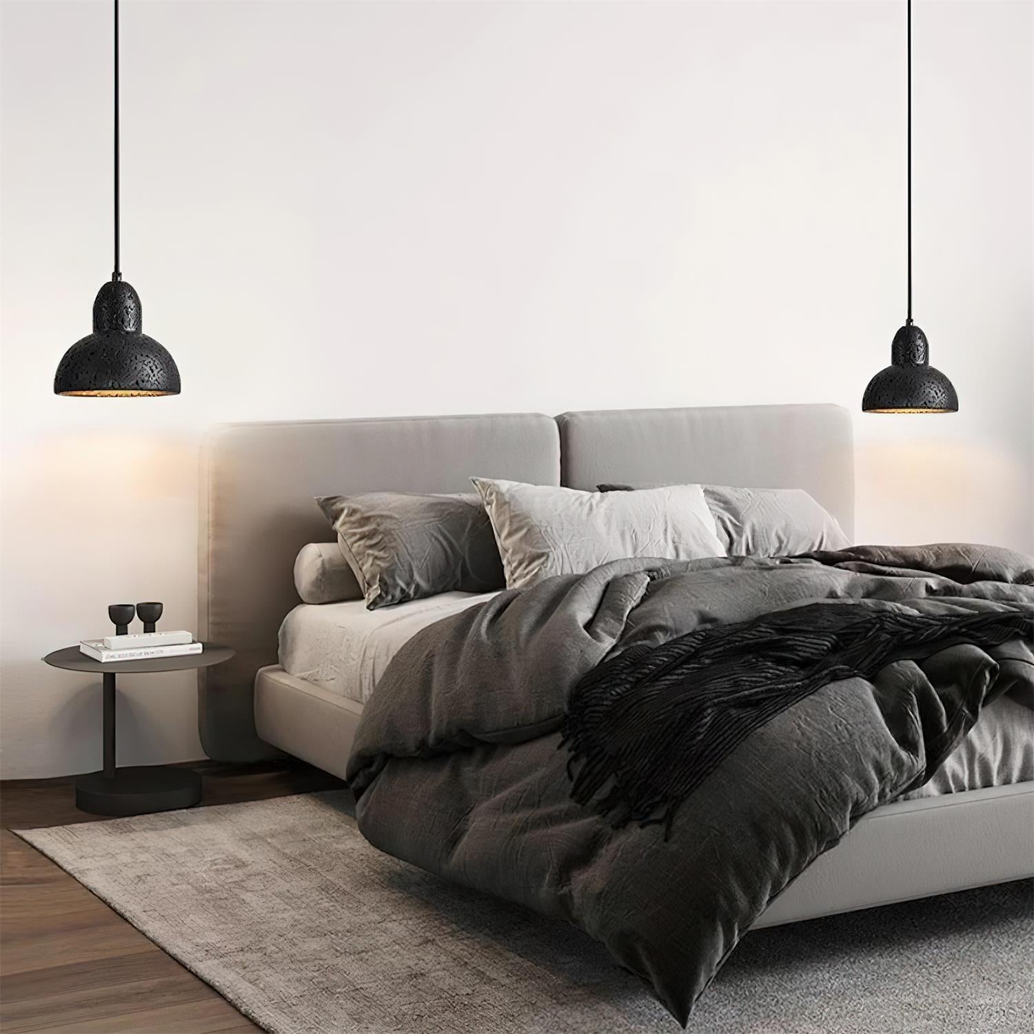 Ritta Lava Pendant Light Travertine - Letslighting