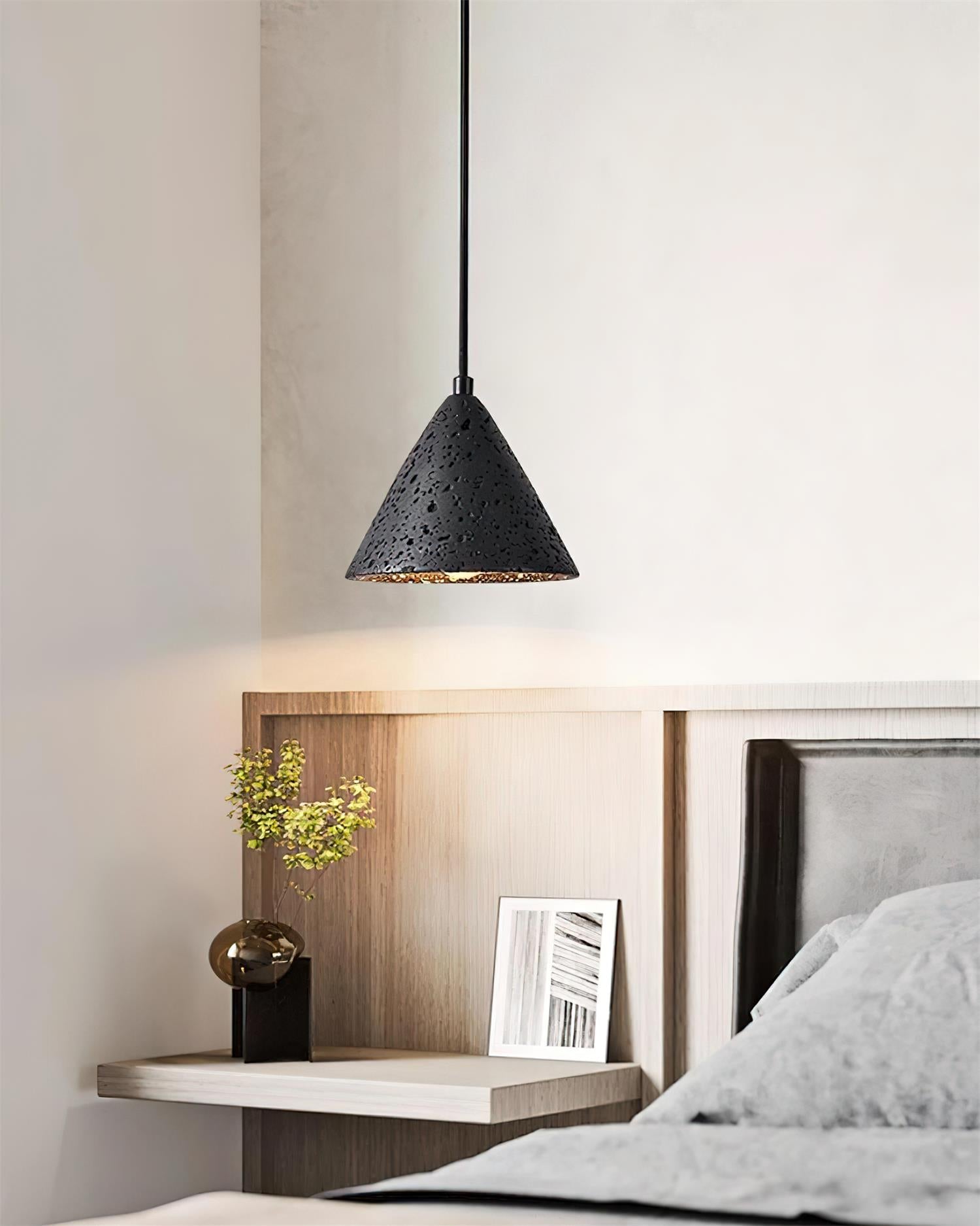 Ritta Lava Pendant Light Travertine - Letslighting