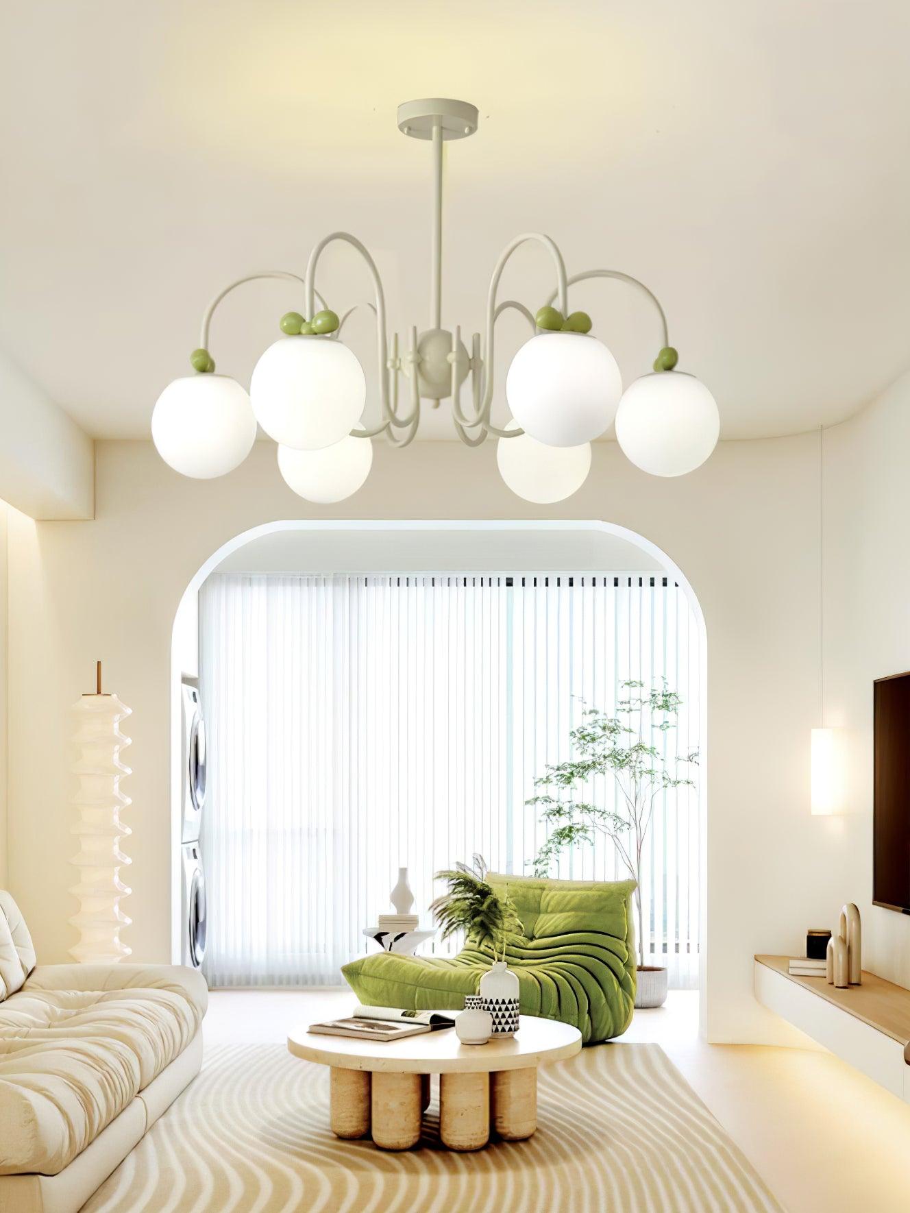 Levi Vintage Metal Chandelier - Blowlighting