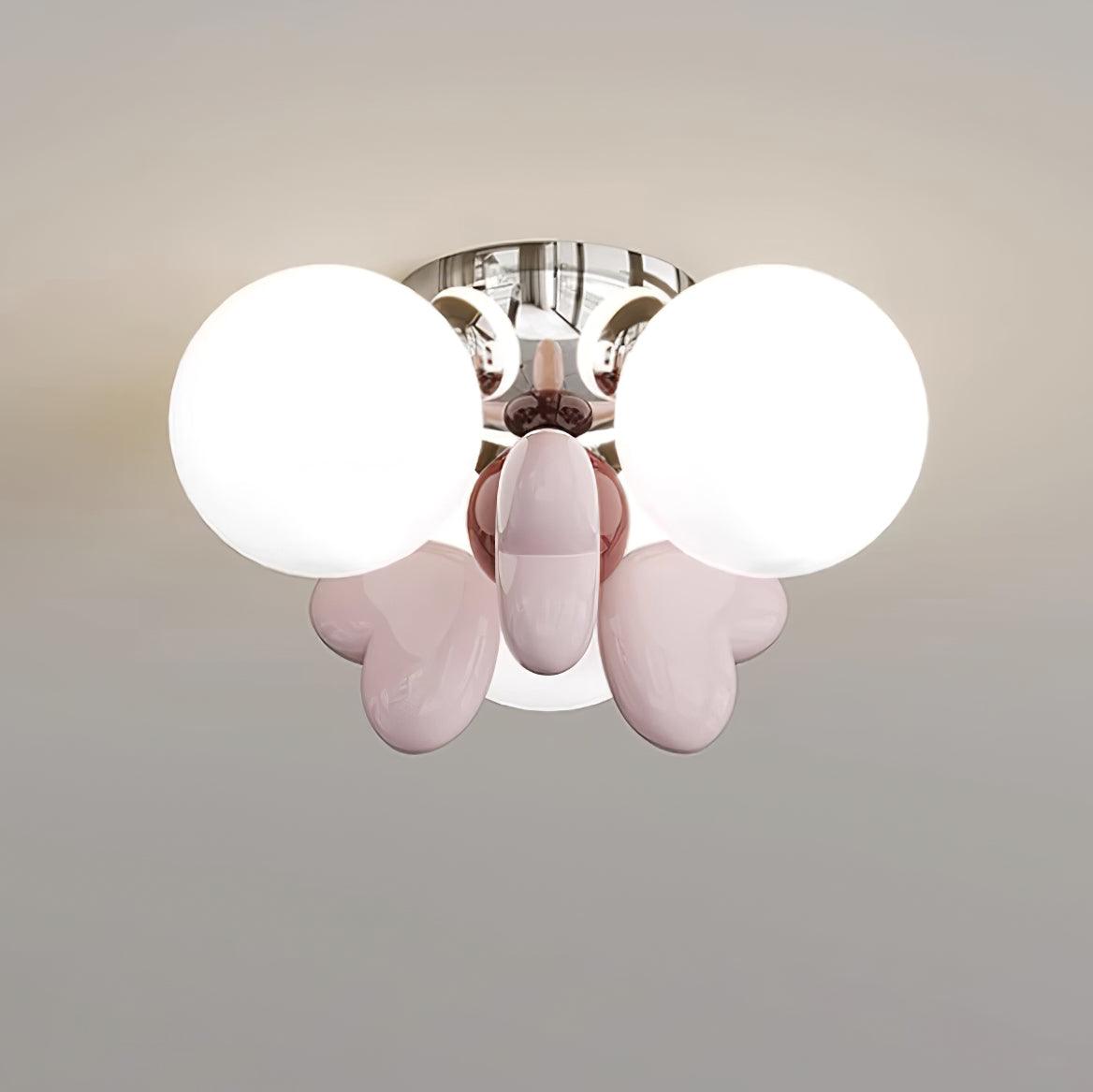 Nica Ceiling Light Cream Elegant Soft Glow - Letslighting