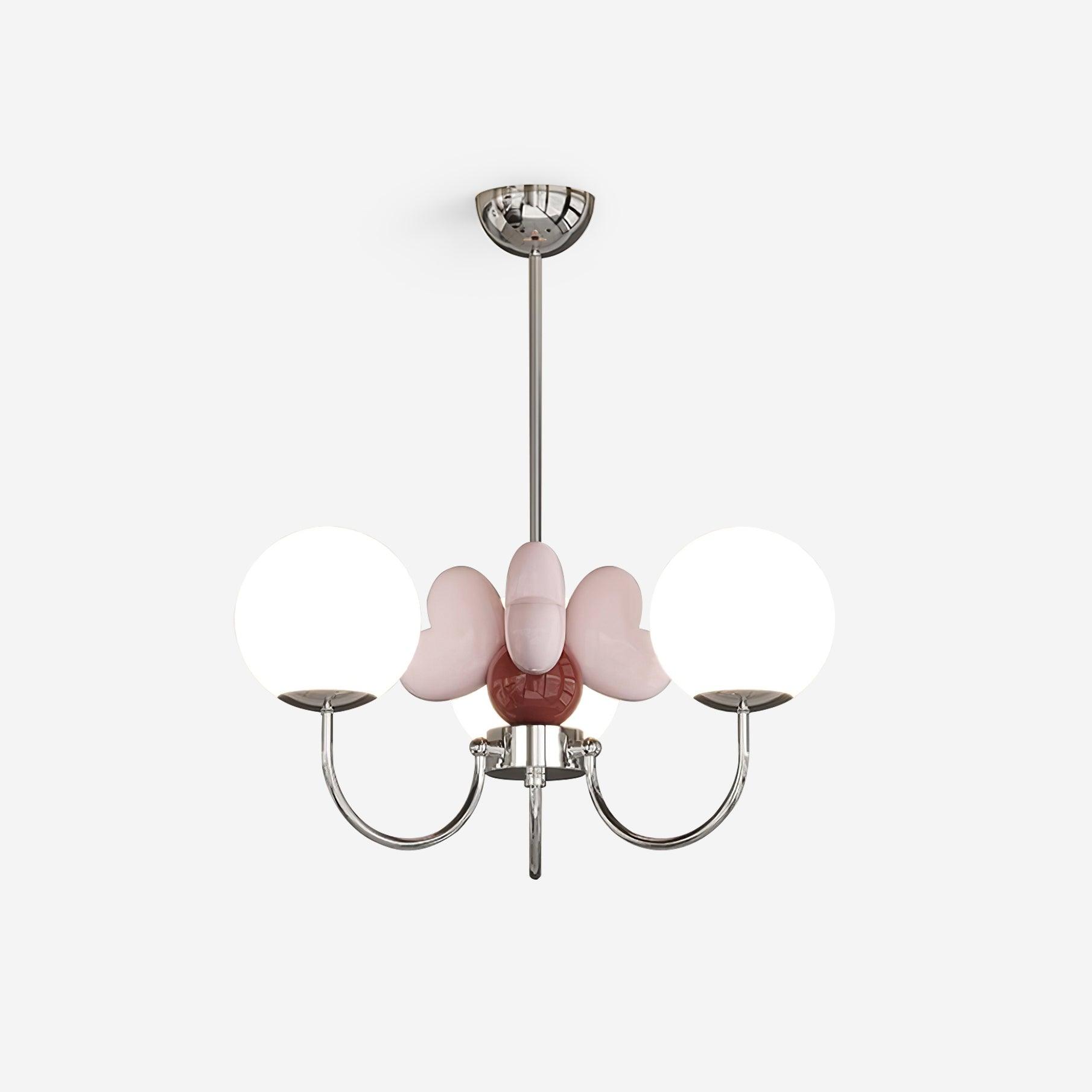 Nica Chandelier Elegant Cream Simplicity - Letslighting