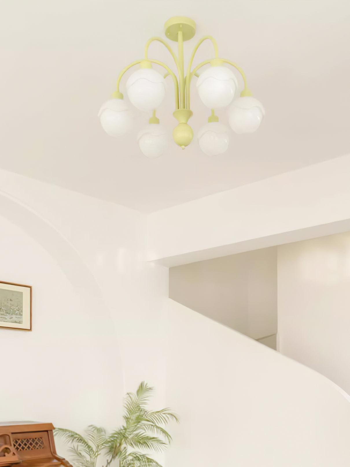 Creamy Lychee Matcha Chandelier - Blowlighting