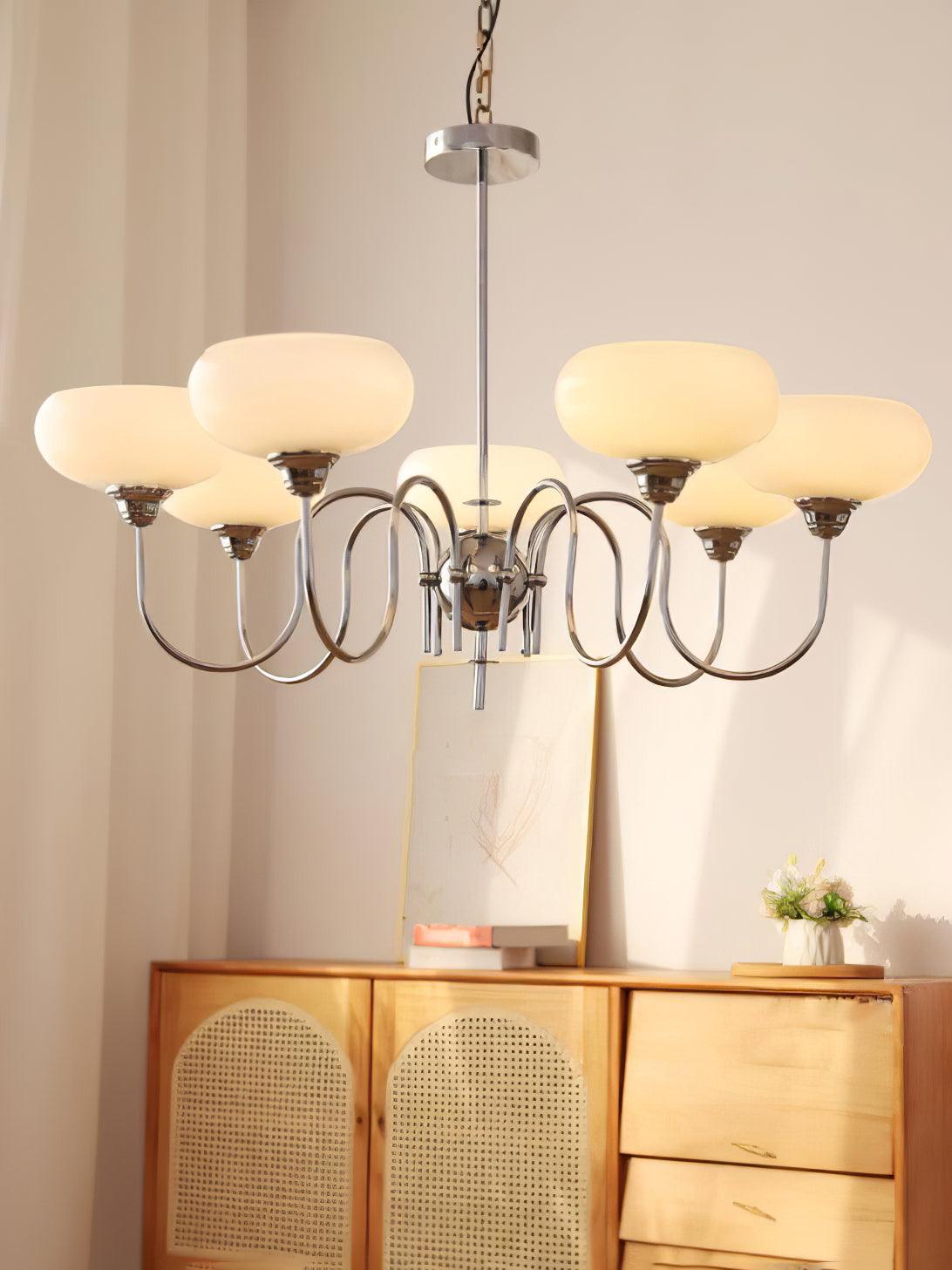 Creamy Persimmon Chandelier - Blowlighting