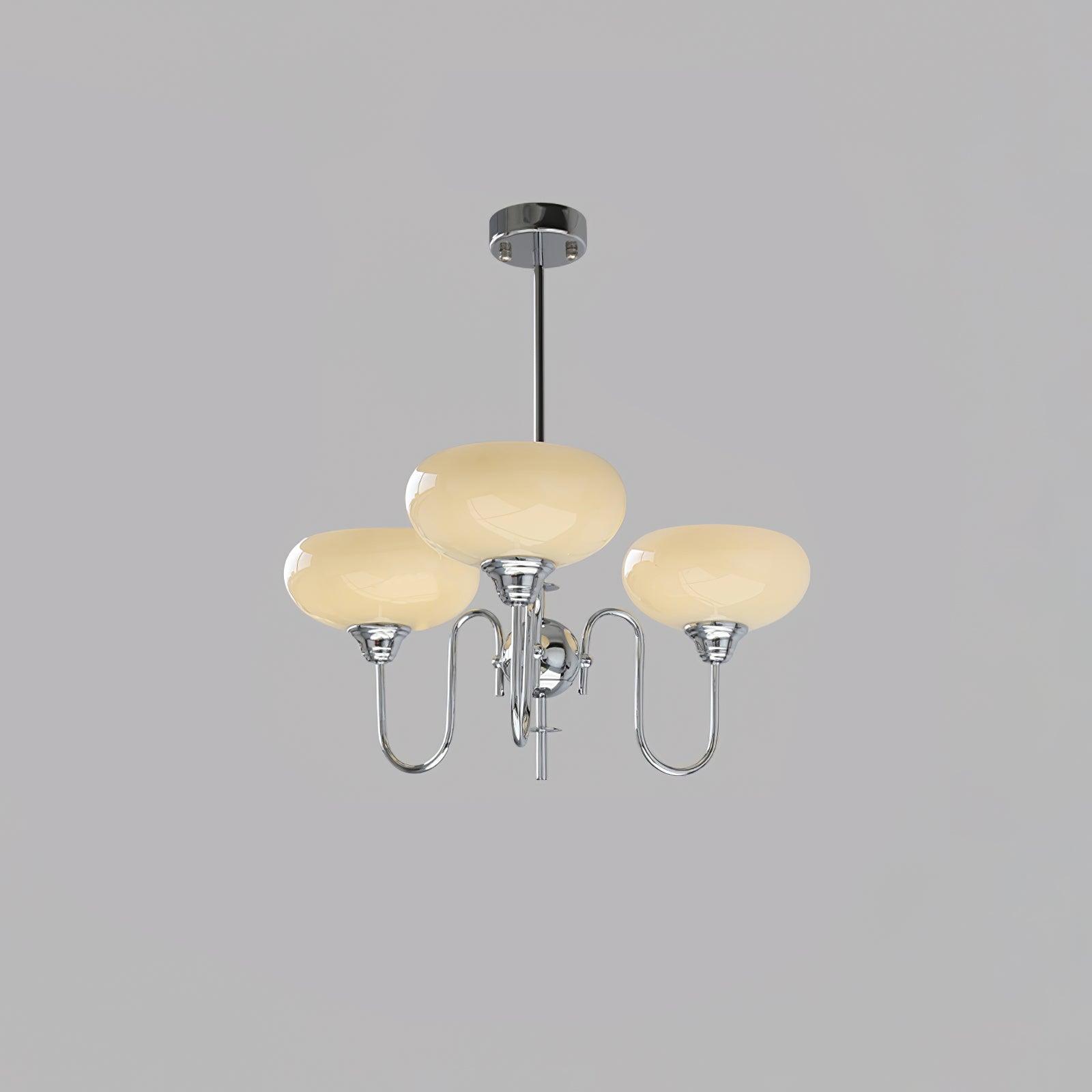 Creamy Persimmon Chandelier - Blowlighting