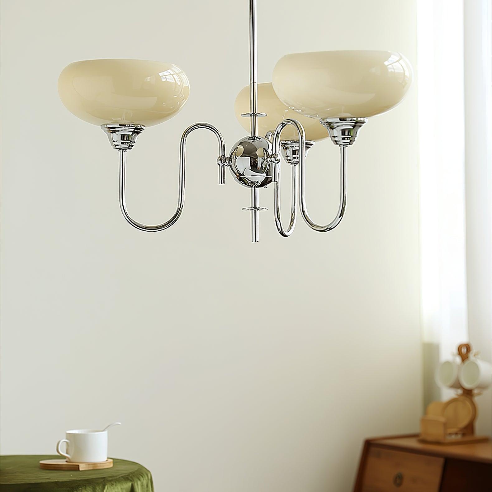 Creamy Persimmon Chandelier - Blowlighting
