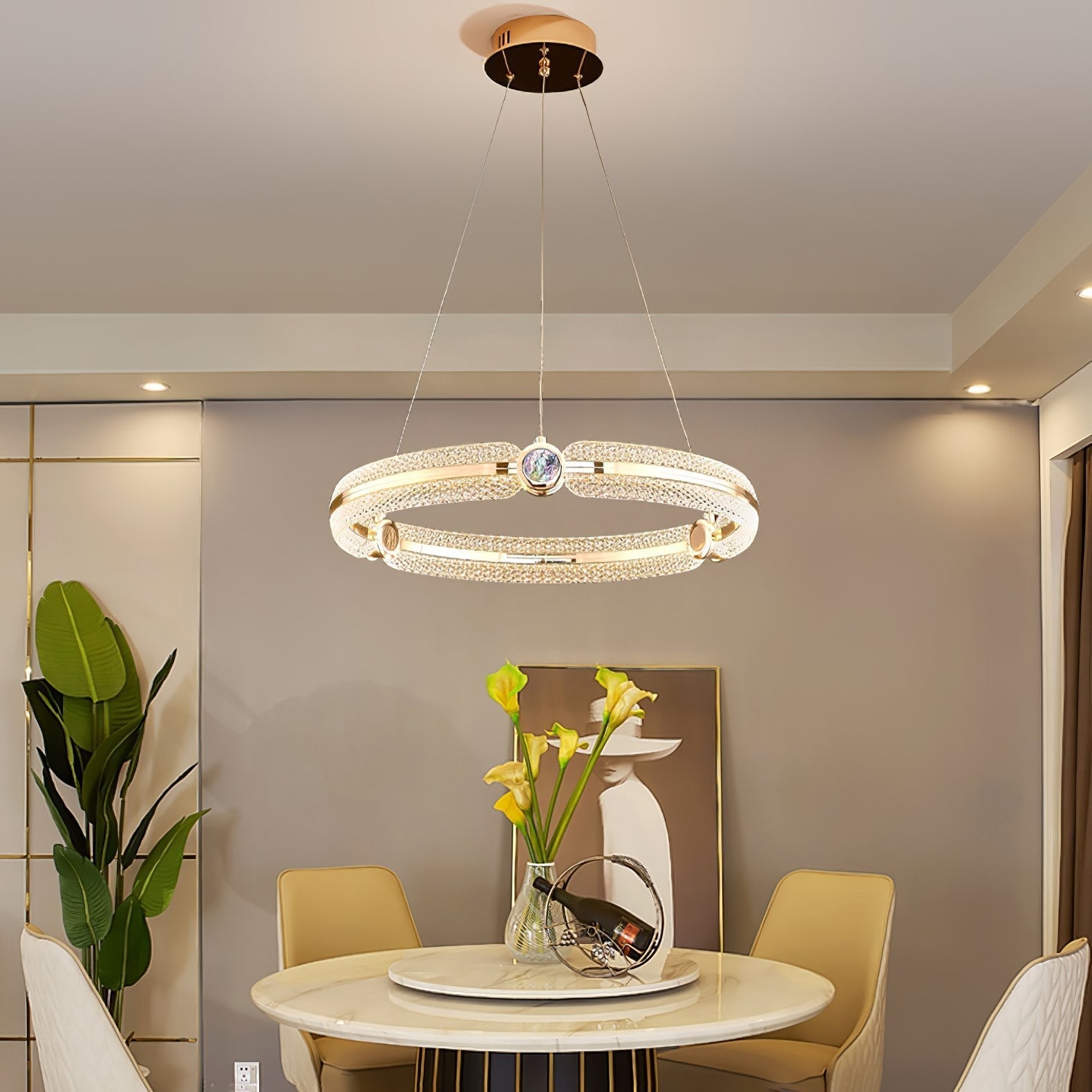 Aurora Chandelier Creative Ring - Blowlighting