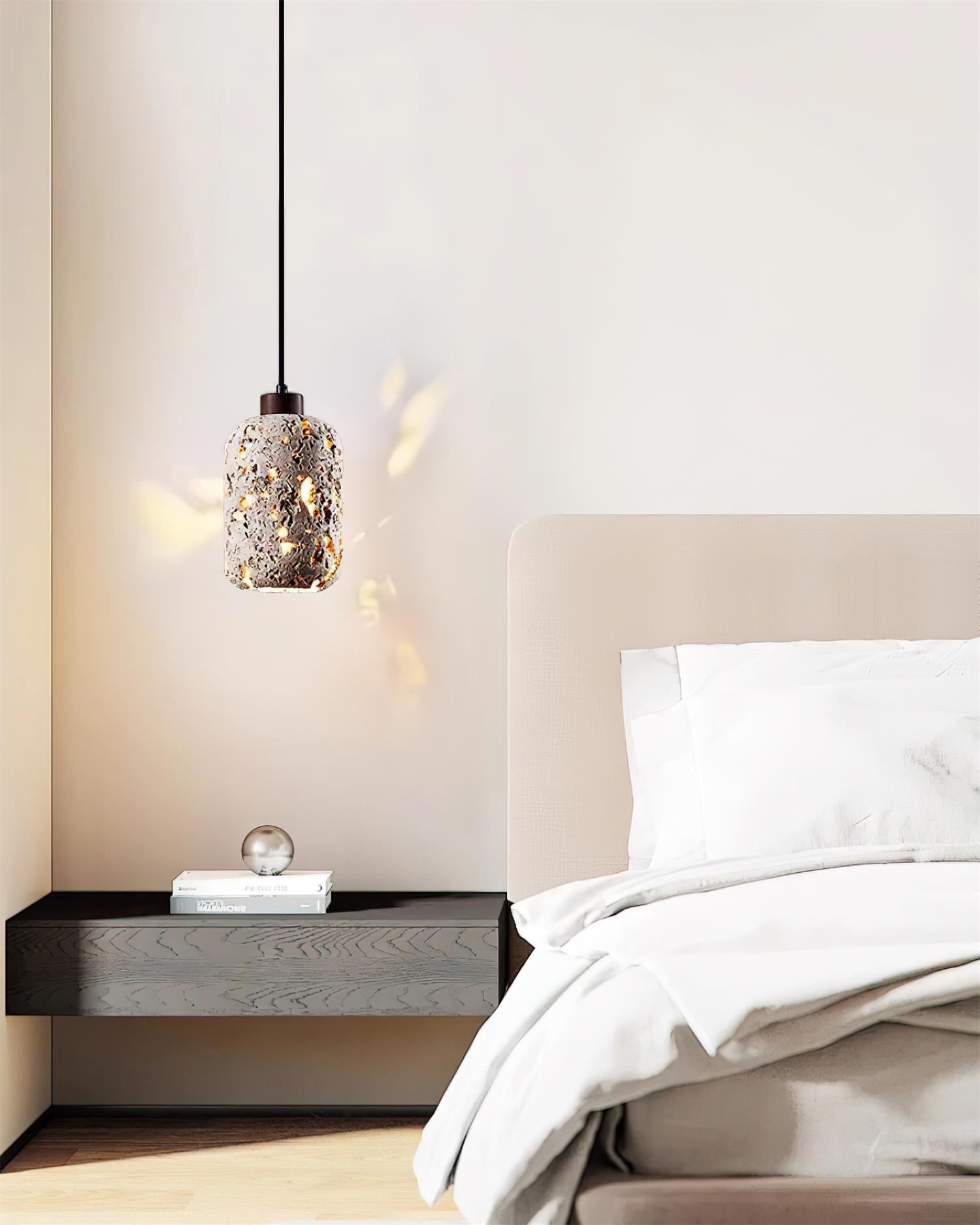 Eryno Concrete Travertine Pendant Lamp - Letslighting