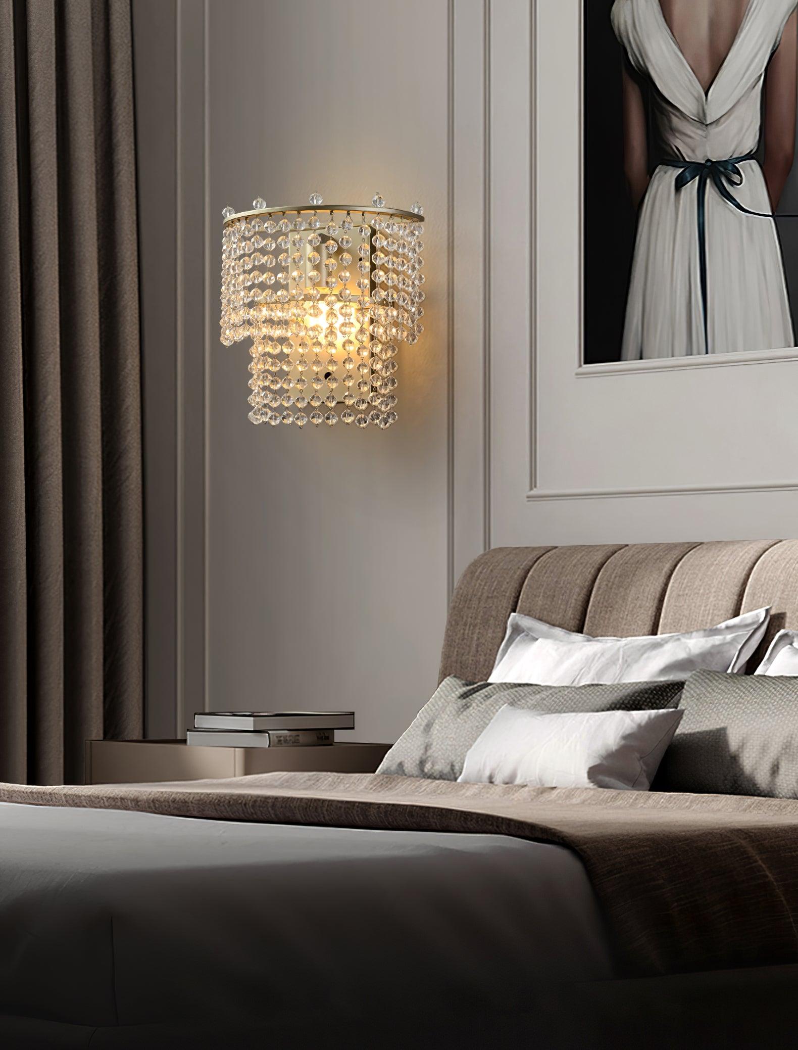 Crystal Waterfall Wall Light - Blowlighting