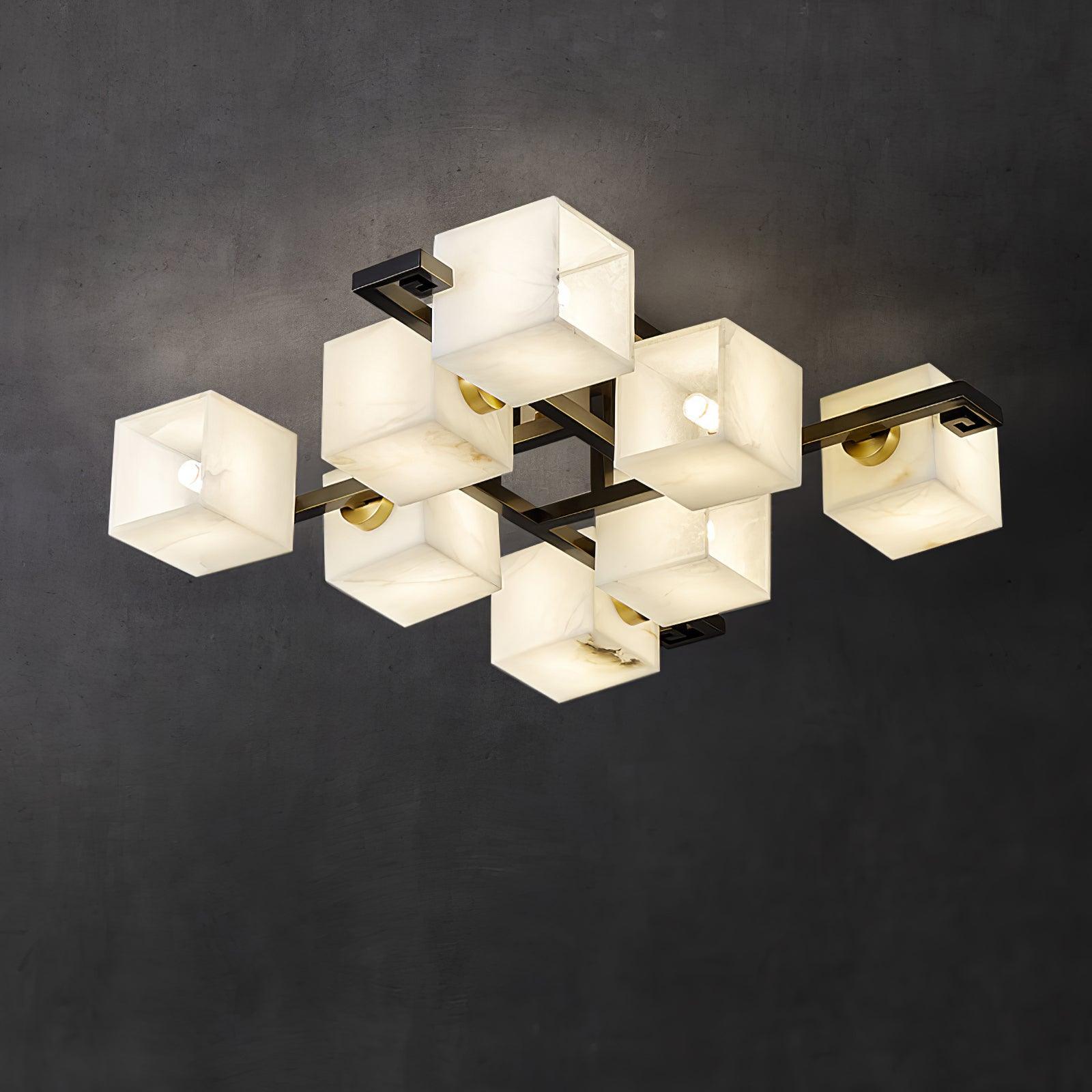 Kaelen Alabaster Ceiling Light - Letslighting