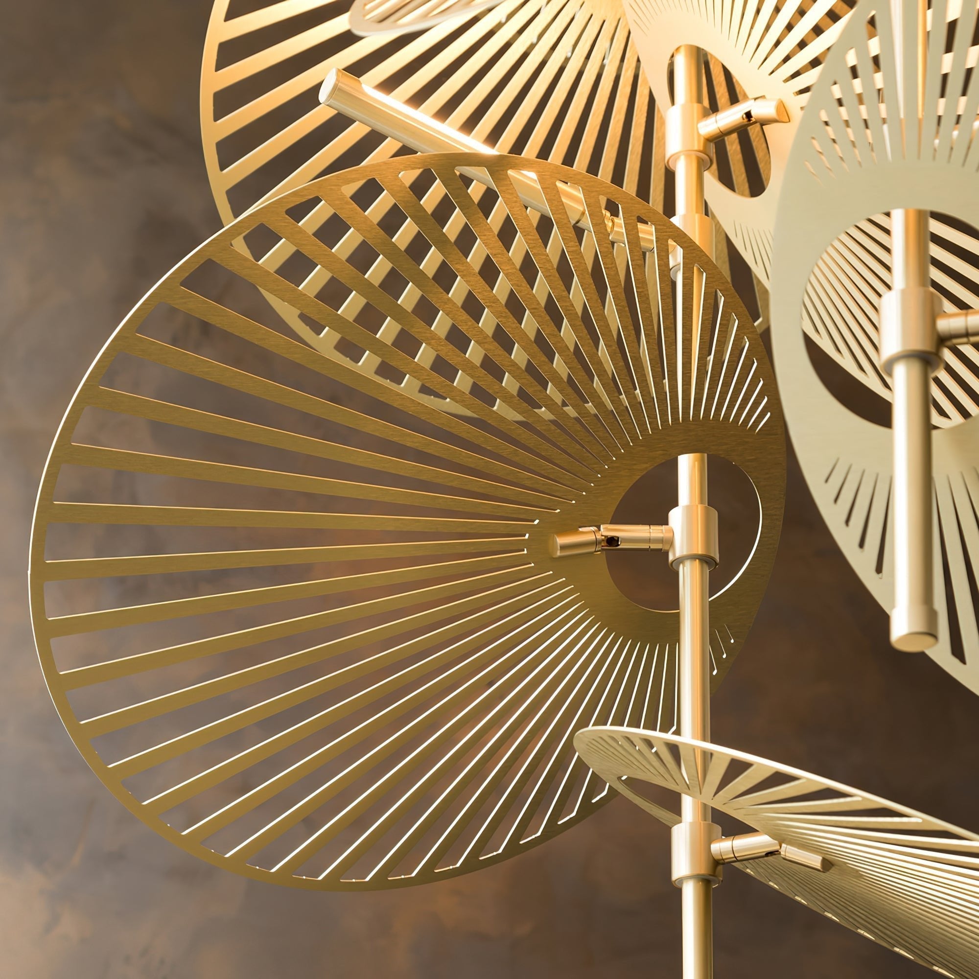Odoraris Luxury Leaf Chandelier - Blowlighting