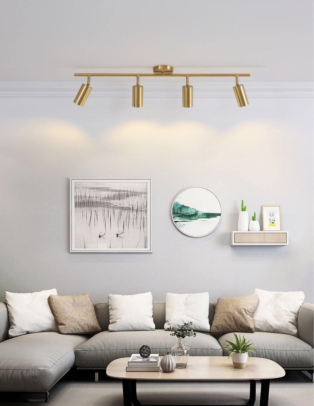 Cylinder Brass Series Ceiling Lamp - Blowlighting