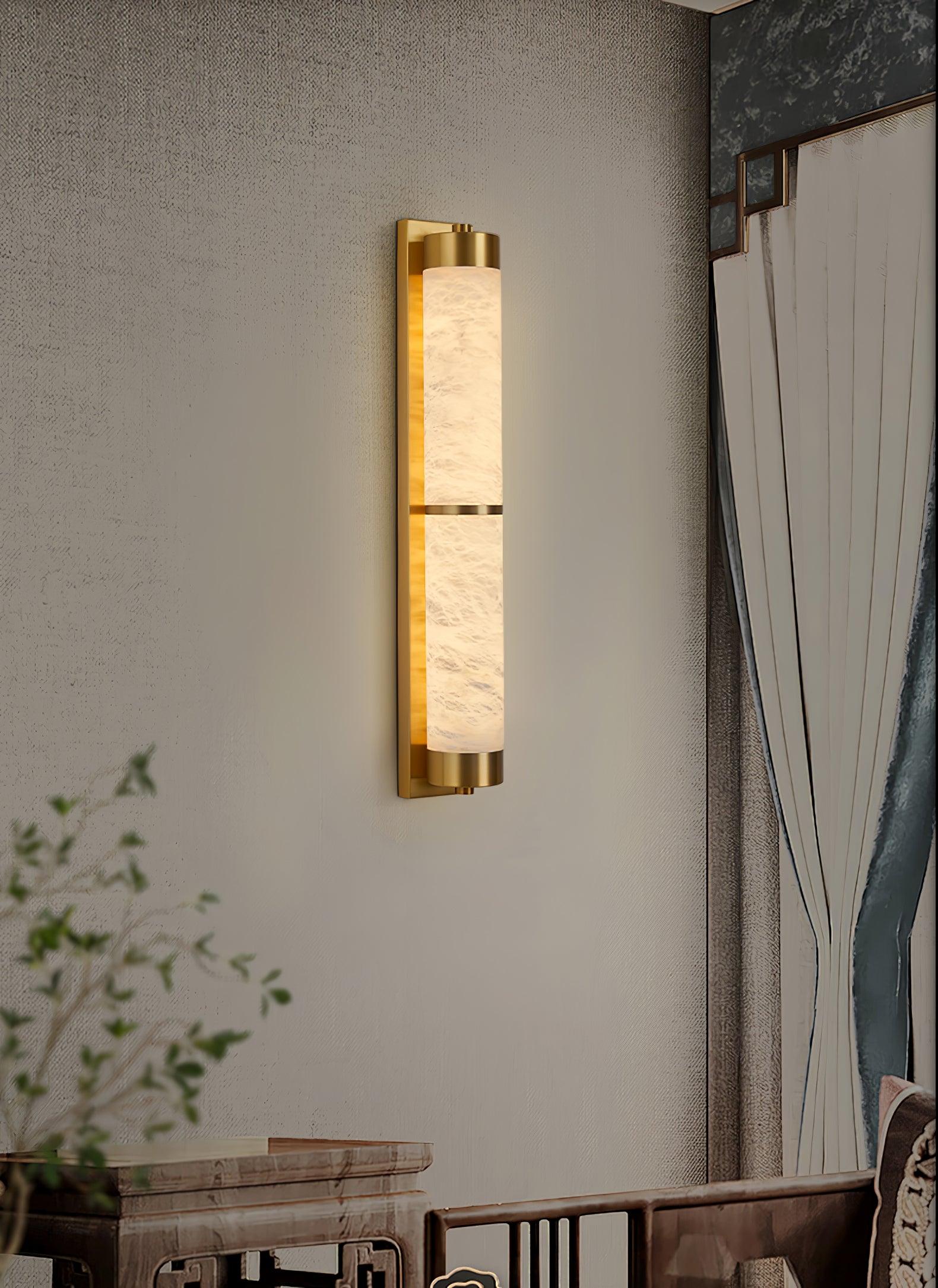 Olmirira Minimalist Alabaster Wall Light - Letslighting