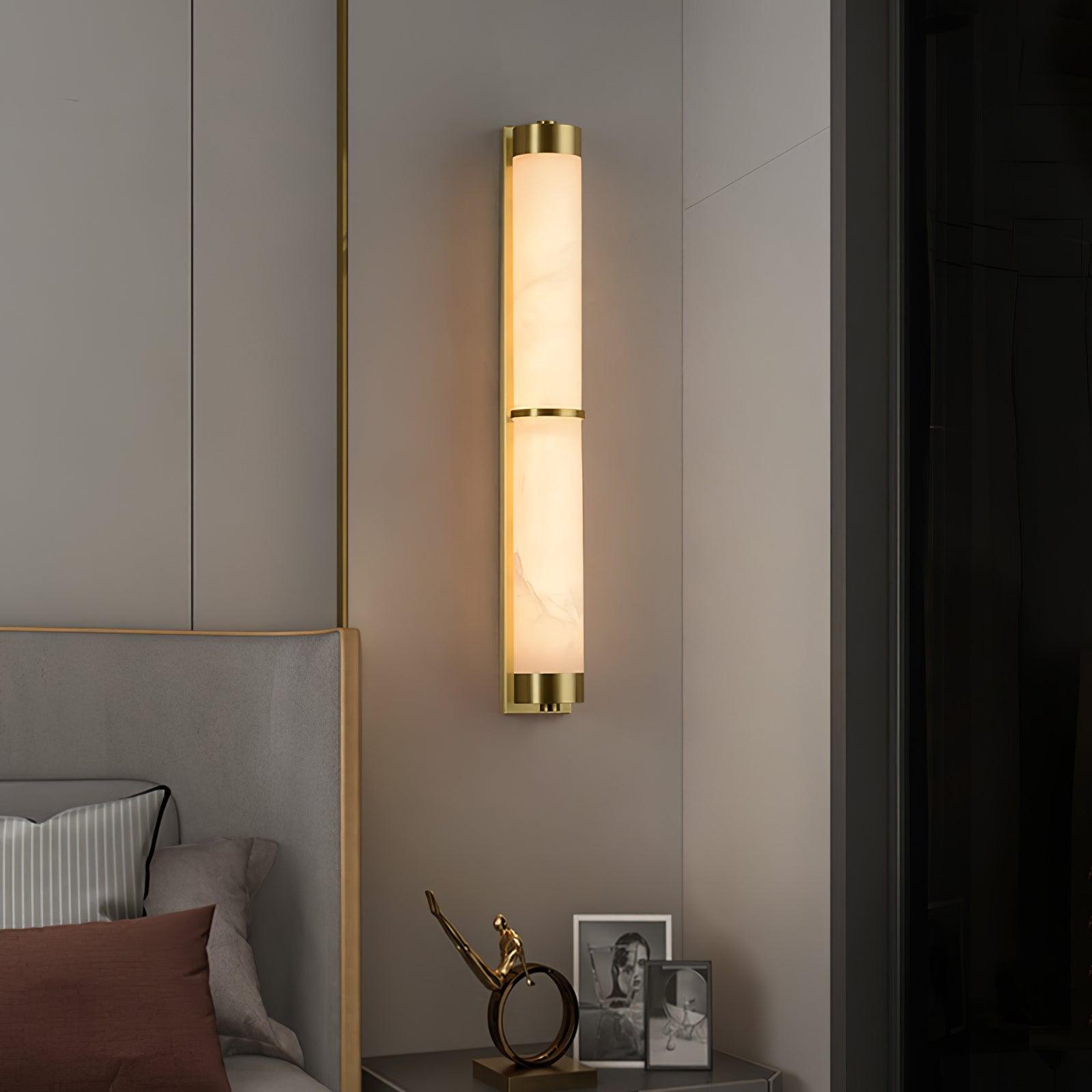 Olmirira Minimalist Alabaster Wall Light - Letslighting